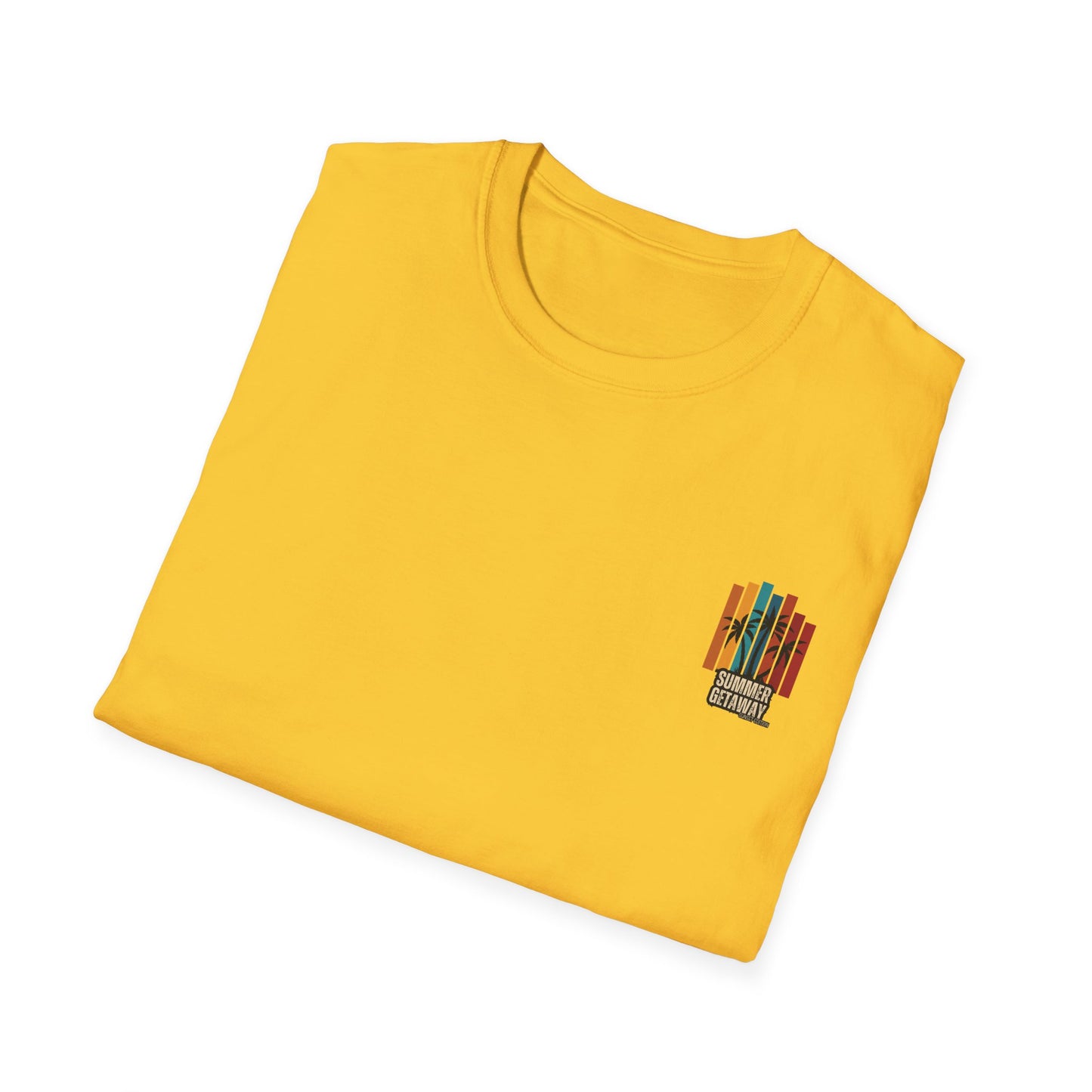 T-Shirt graphique tropical 'Summer Getaway'