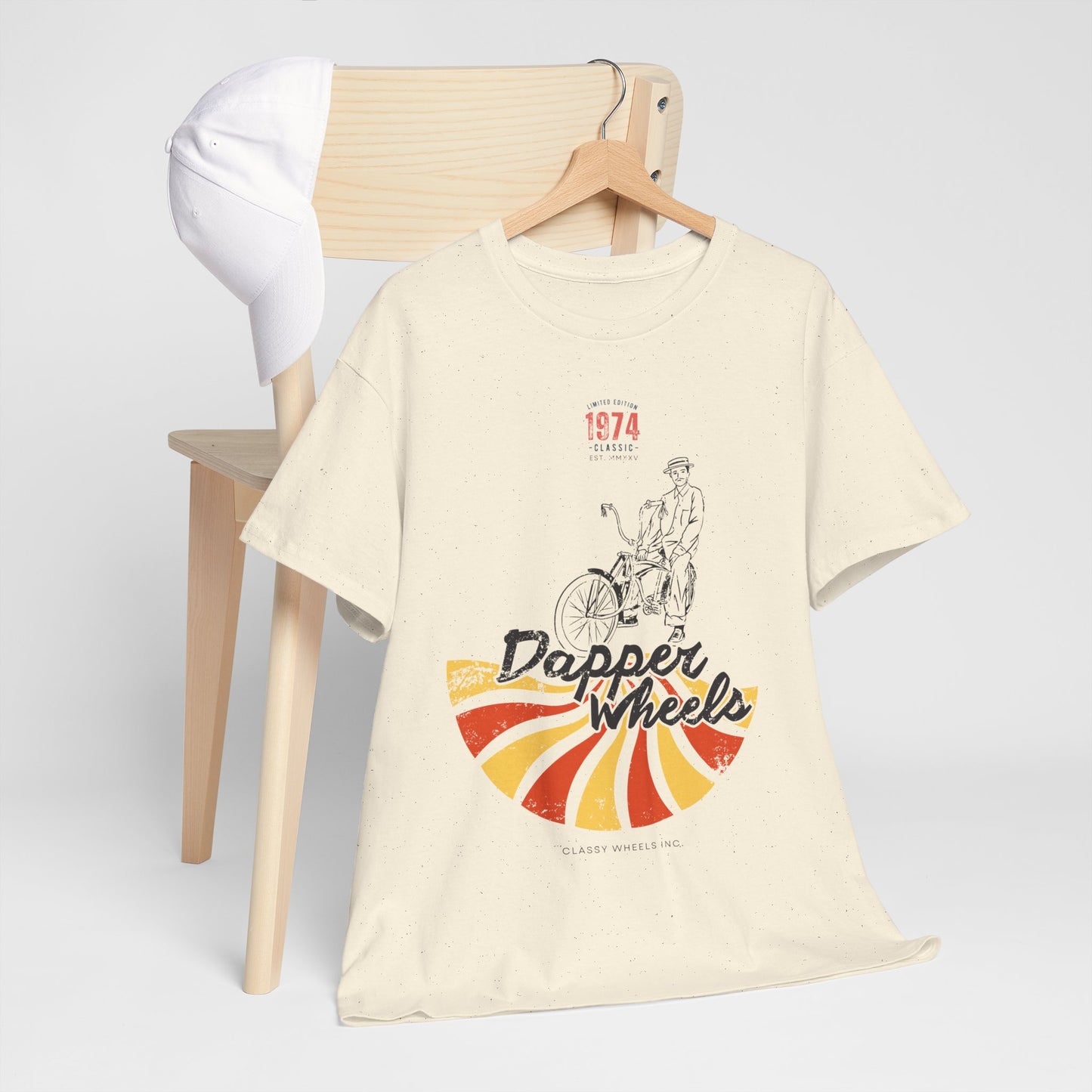 T-Shirt "Dapper Wheels" - Vintage Ride