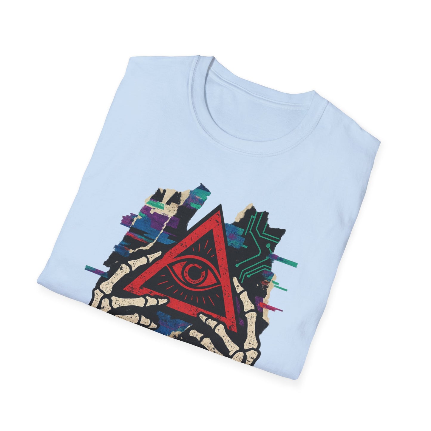 T-Shirt Unisexe "Unseen Protocol" - Cyberpunk Streetwear