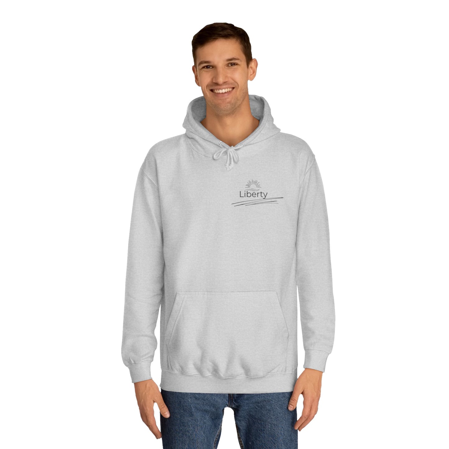 Hoodie unisexe "Liberty College"