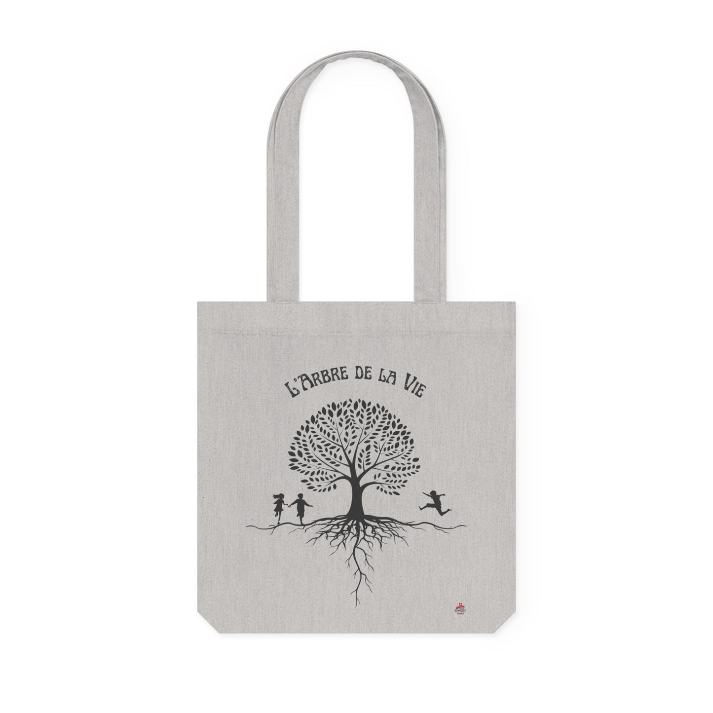 Tote Bag tissé "L'Arbre de la Vie" - Racines, croissance et avenir (Éco-Responsable)