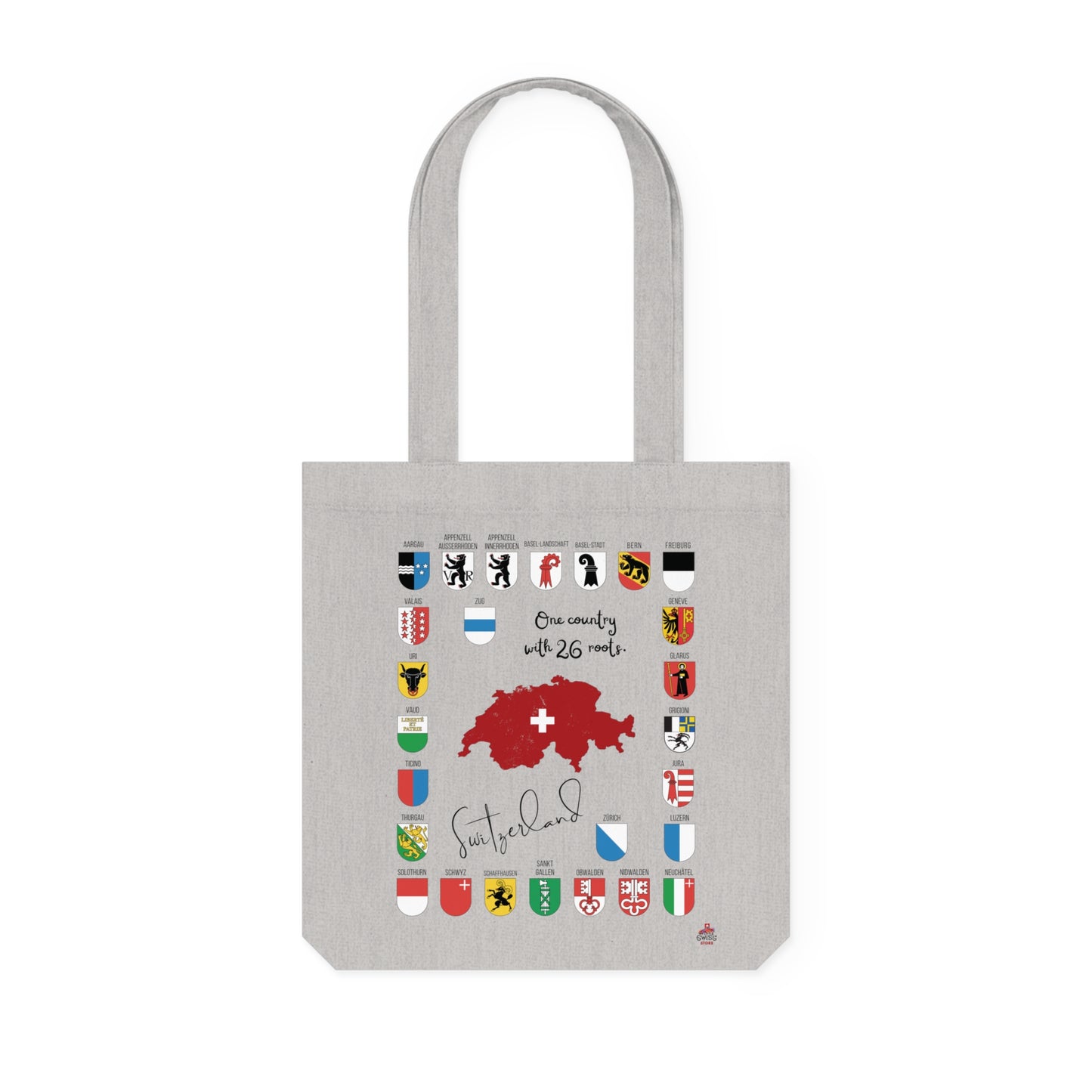 Tote Bag tissé Patrimoine Suisse (Éco-Responsable)
