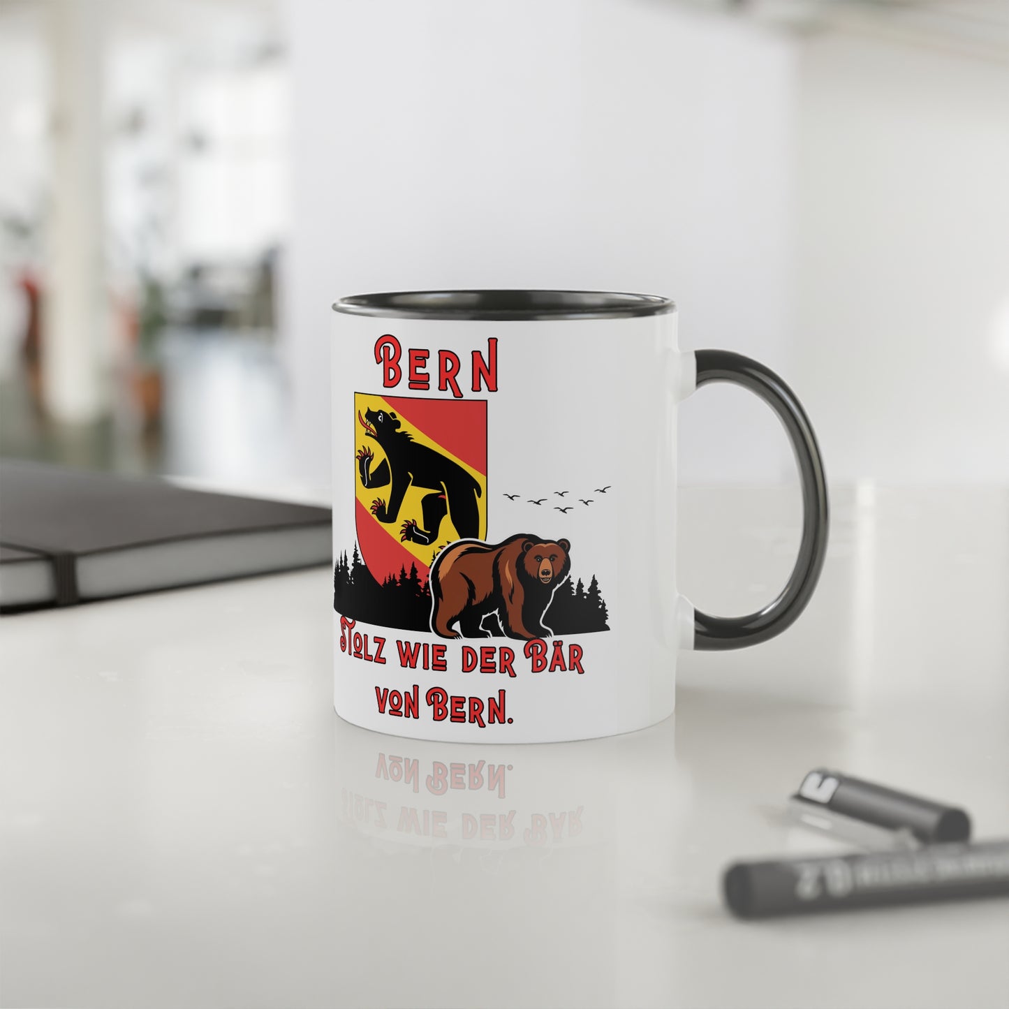 Mug "Fierté Bernoise !" - La Force de l'Ours Capital