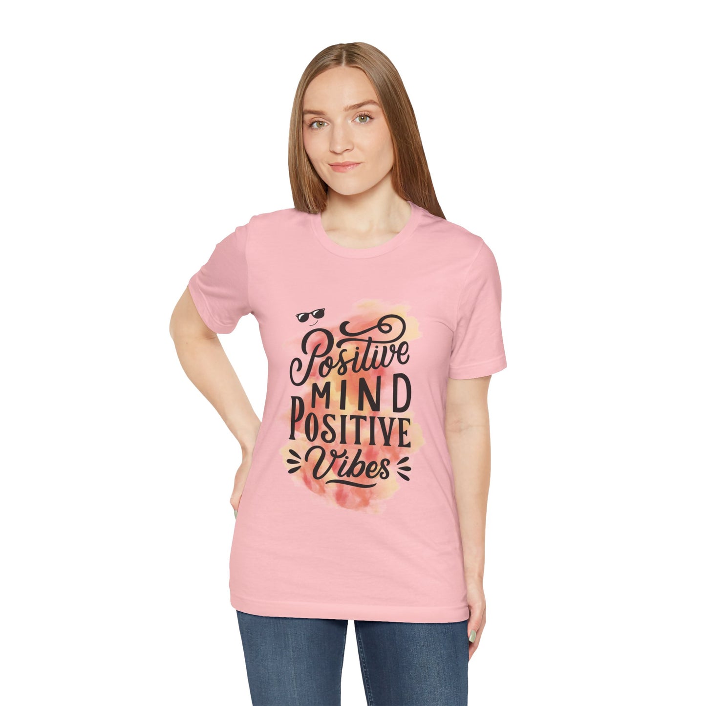 T-shirt unisexe "PositiveMind, Positive Vibes" !