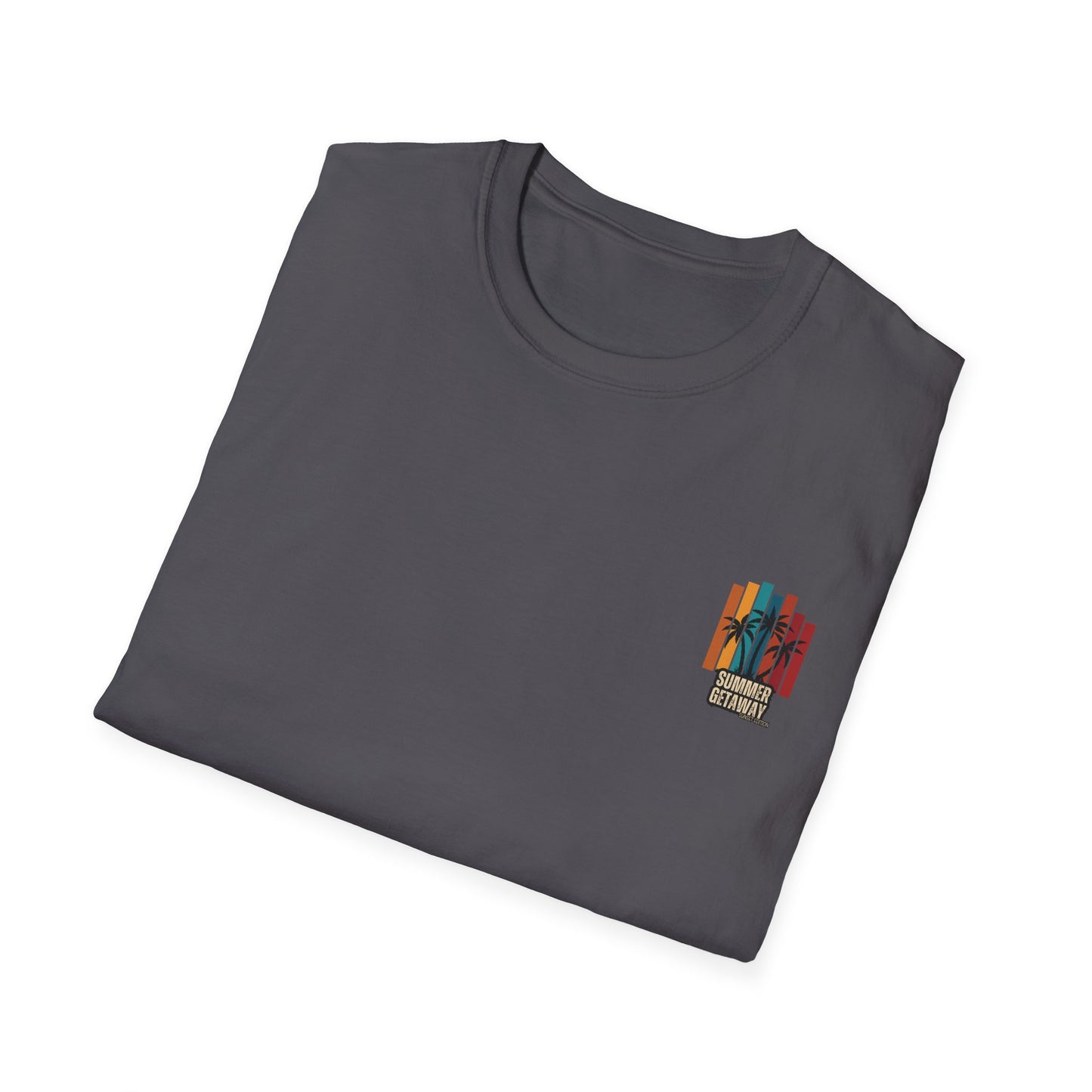 T-Shirt graphique tropical 'Summer Getaway'