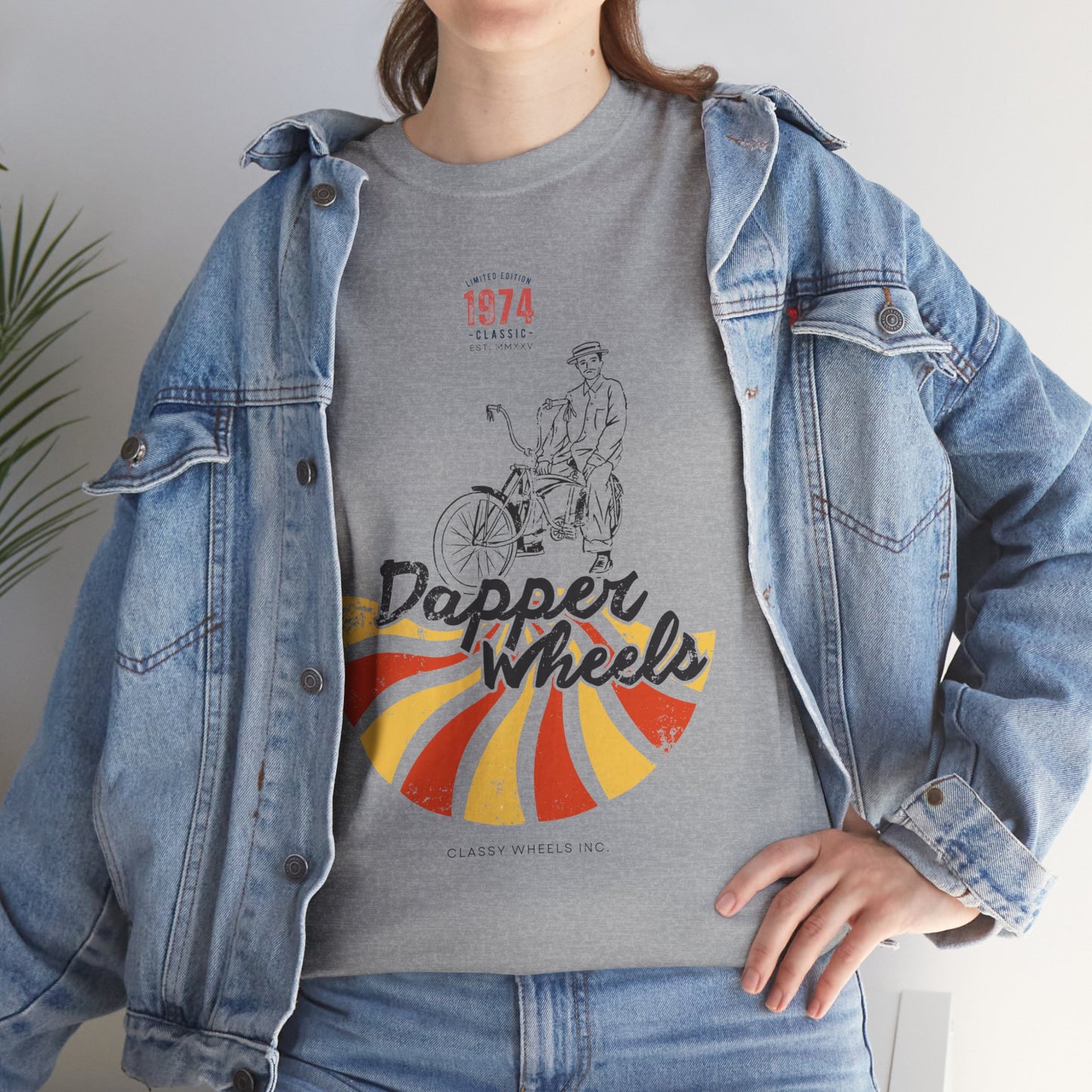 T-Shirt "Dapper Wheels" - Vintage Ride
