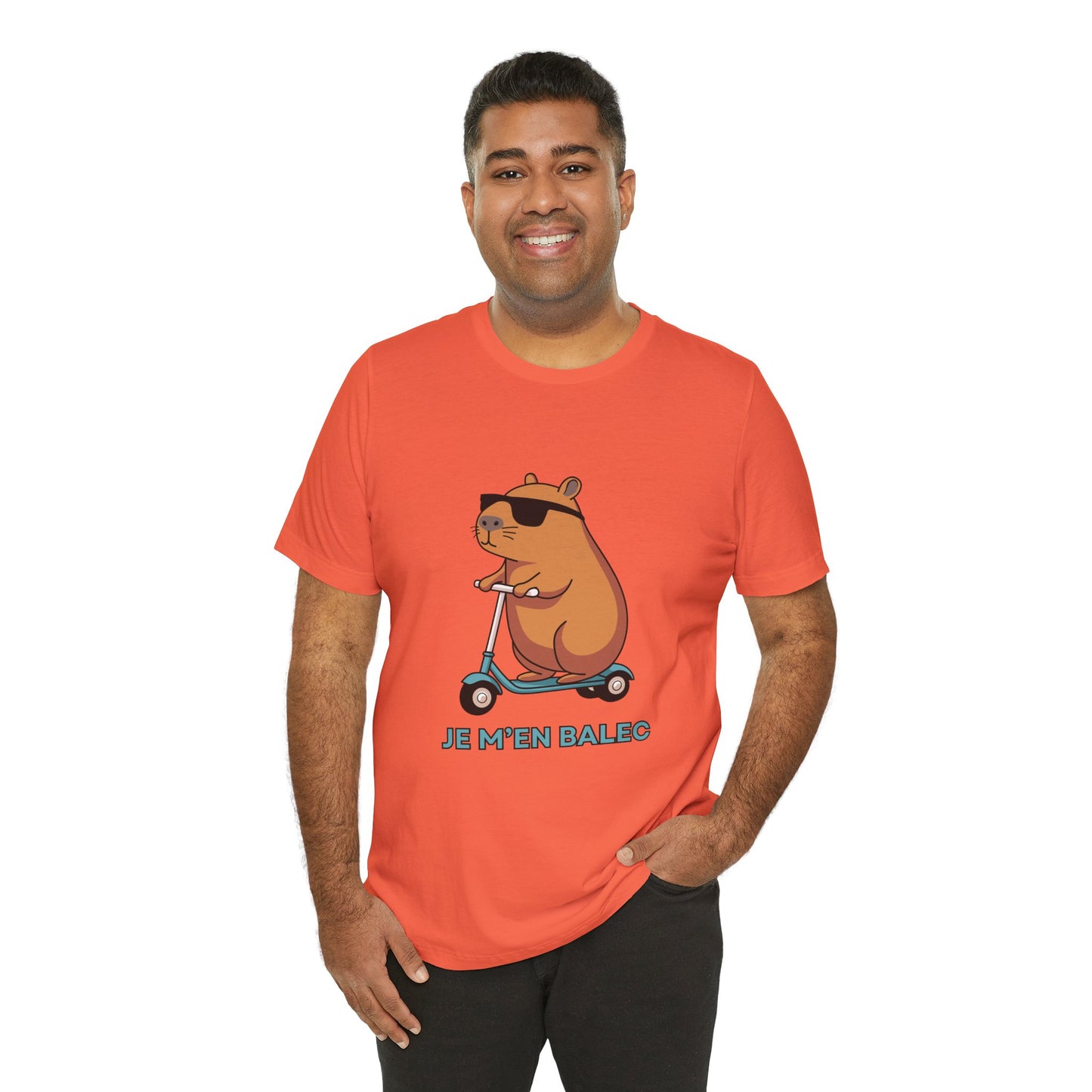 T-Shirt "Cool Hamster" - Humour et attitude