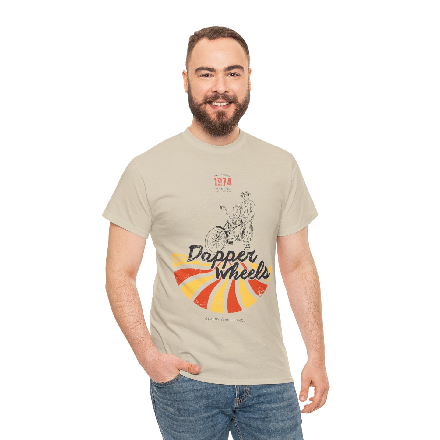 T-Shirt "Dapper Wheels" - Vintage Ride
