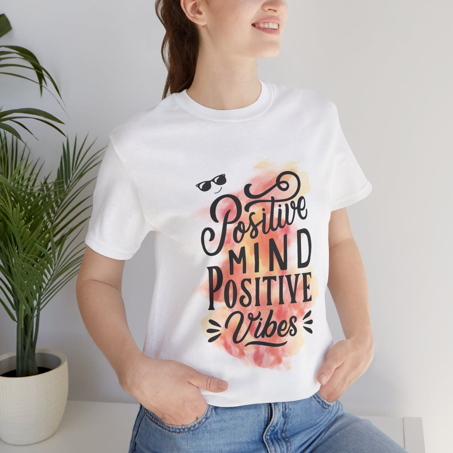 T-shirt unisexe "PositiveMind, Positive Vibes" !