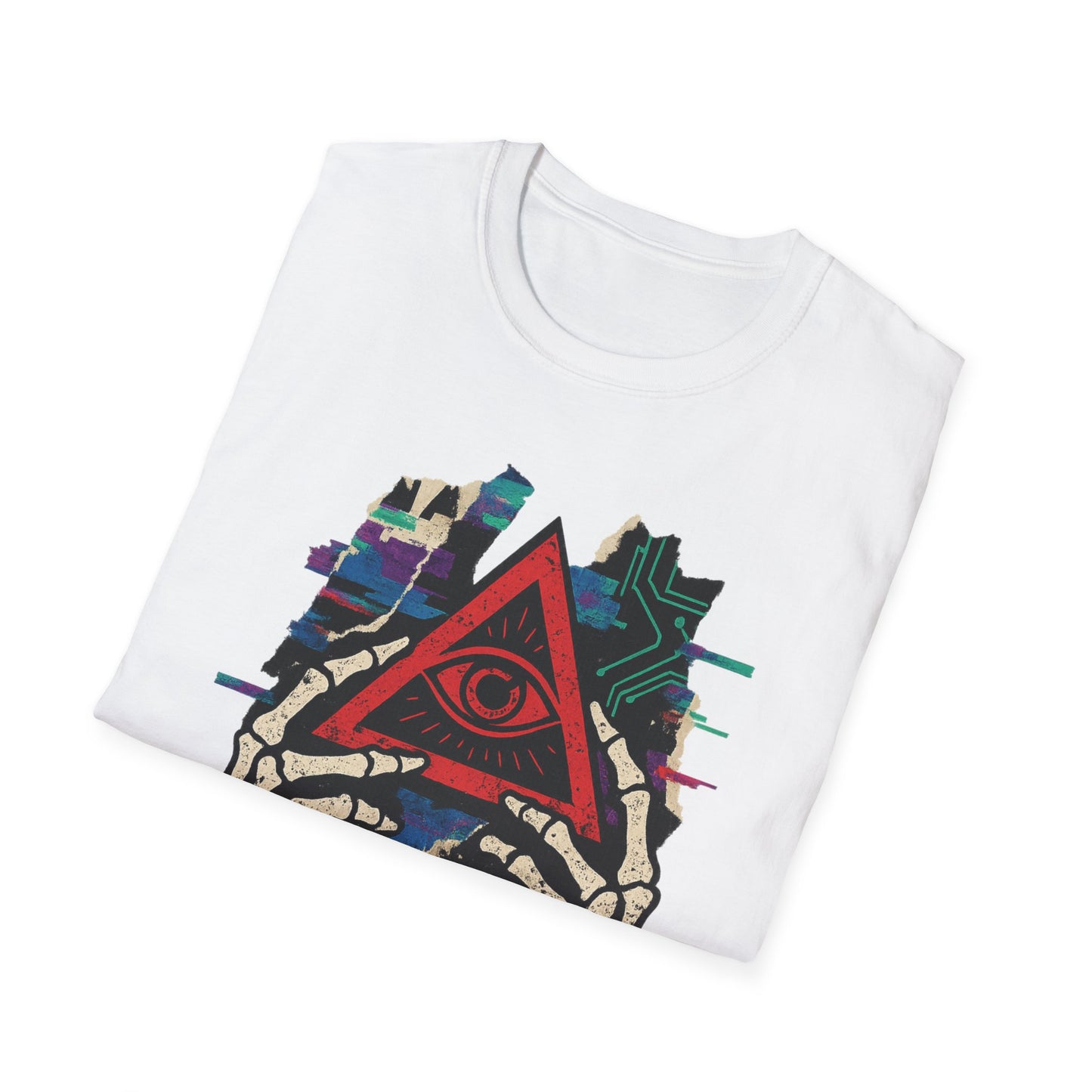 T-Shirt Unisexe "Unseen Protocol" - Cyberpunk Streetwear