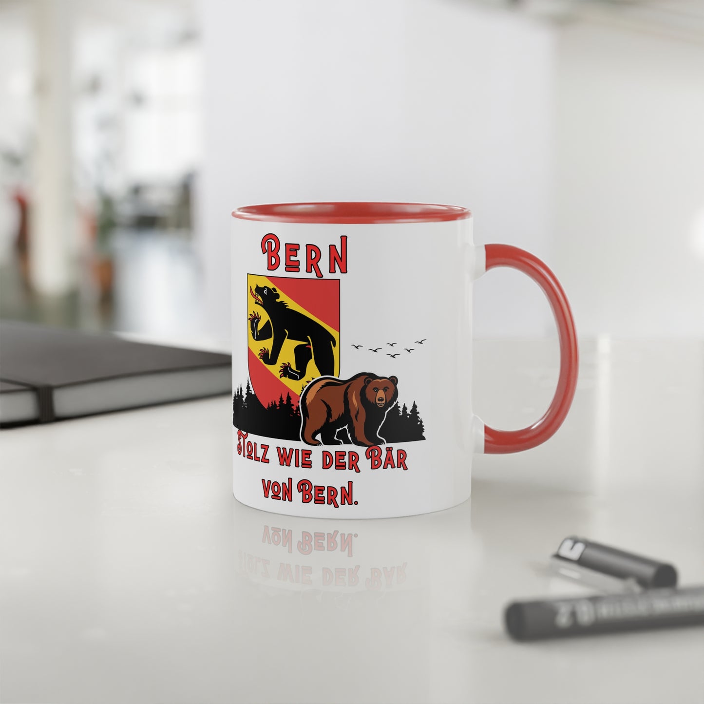 Mug "Fierté Bernoise !" - La Force de l'Ours Capital