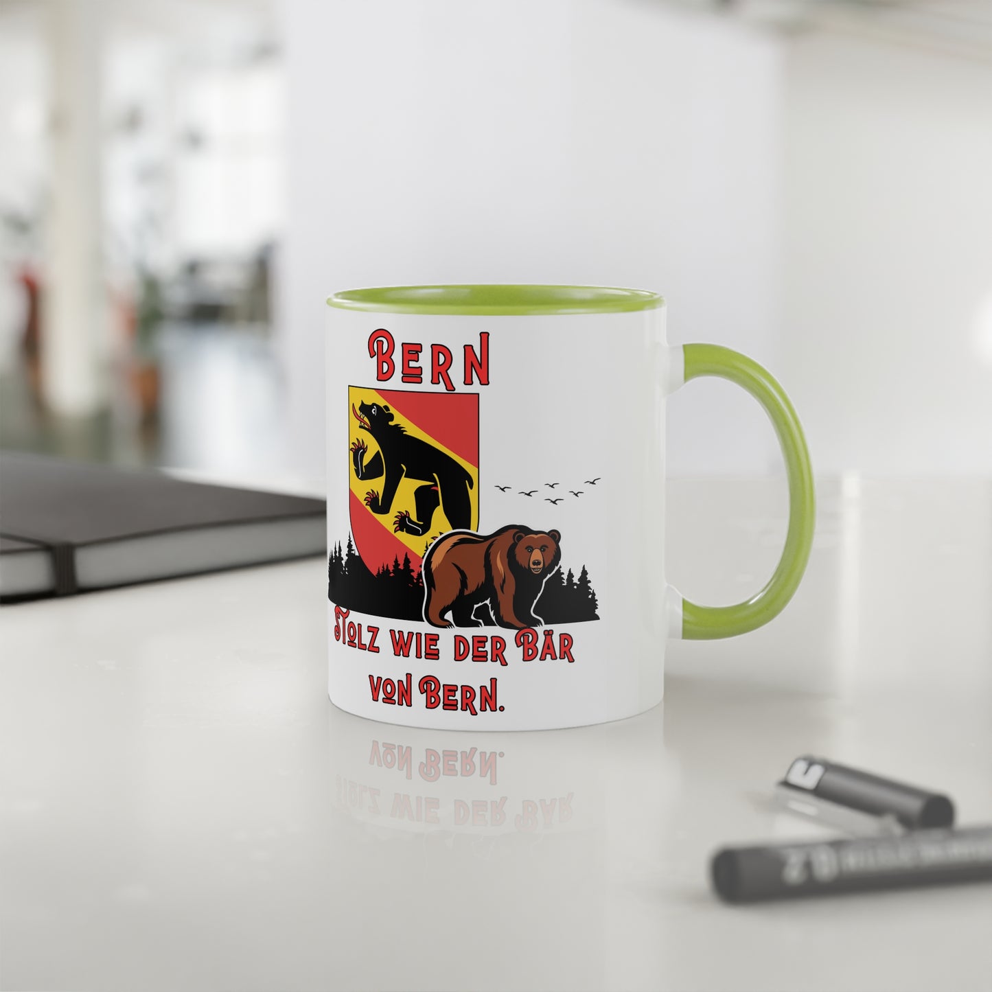 Mug "Fierté Bernoise !" - La Force de l'Ours Capital