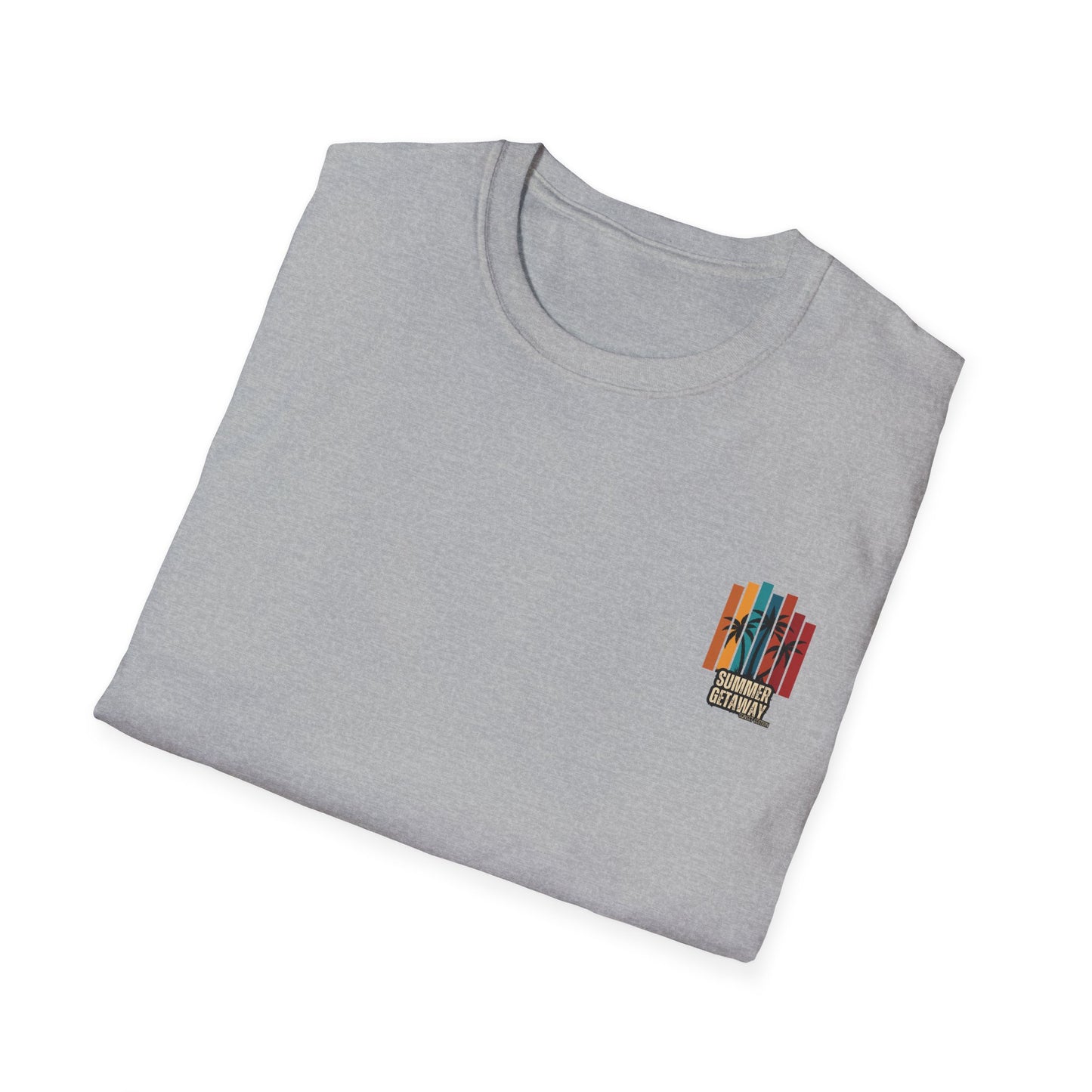 T-Shirt graphique tropical 'Summer Getaway'