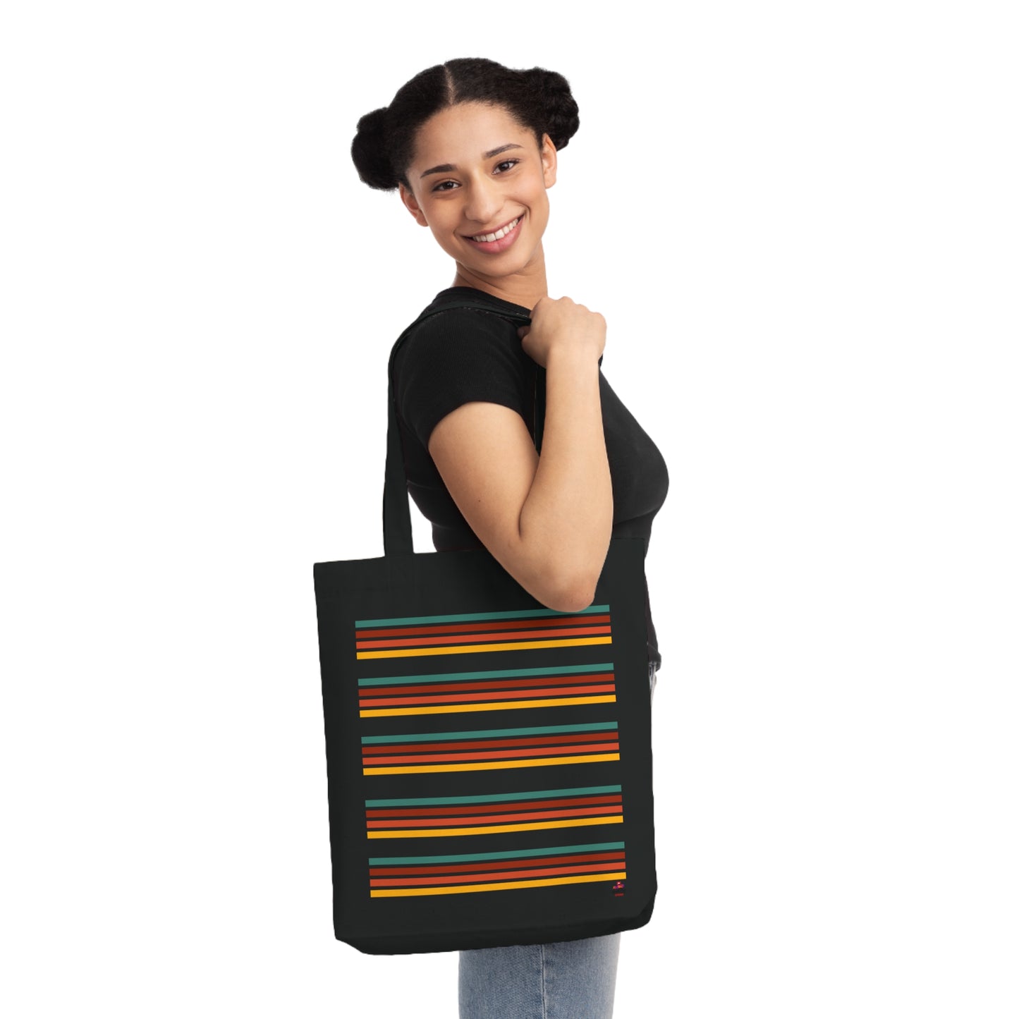 Tote Bag "Stripes Vintage" (Éco-Responsable)