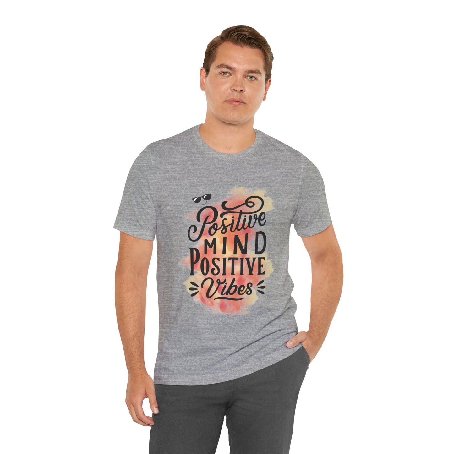 T-shirt unisexe "PositiveMind, Positive Vibes" !