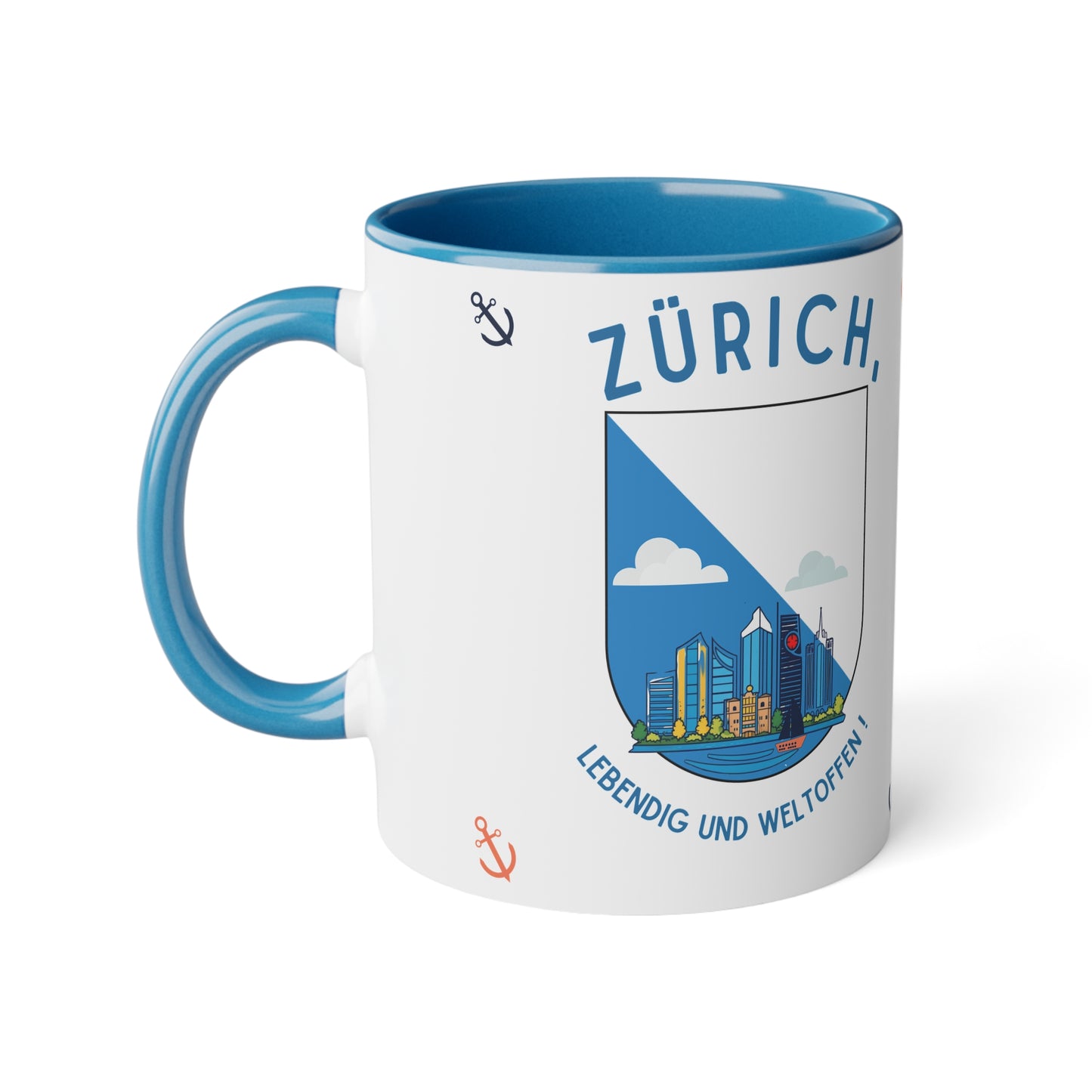 Mug "L'Énergie de Zurich" - La Vibe d'une Métropole Ouverte (325ml)