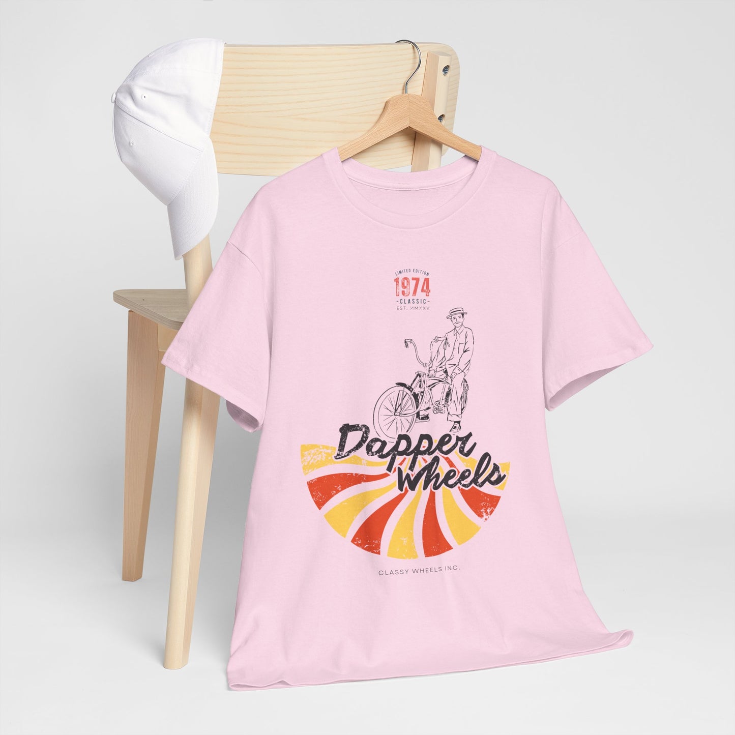 T-Shirt "Dapper Wheels" - Vintage Ride