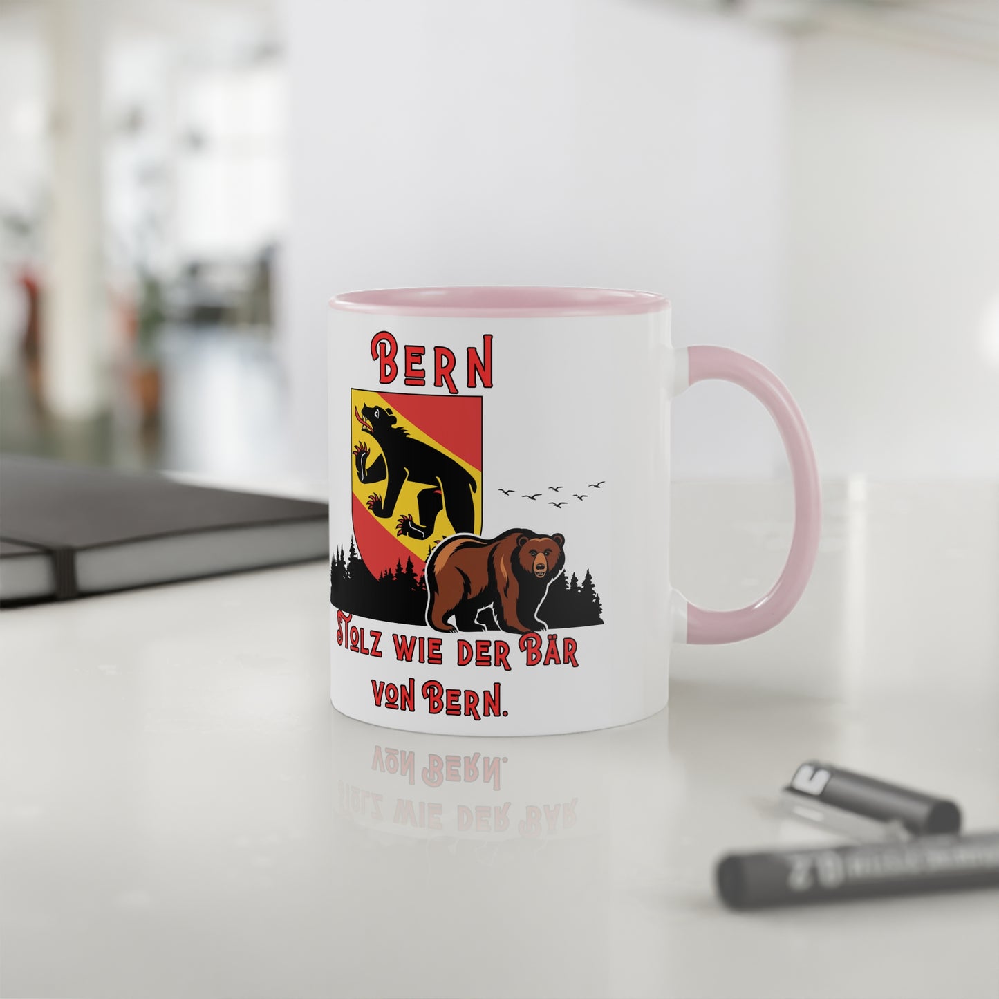 Mug "Fierté Bernoise !" - La Force de l'Ours Capital