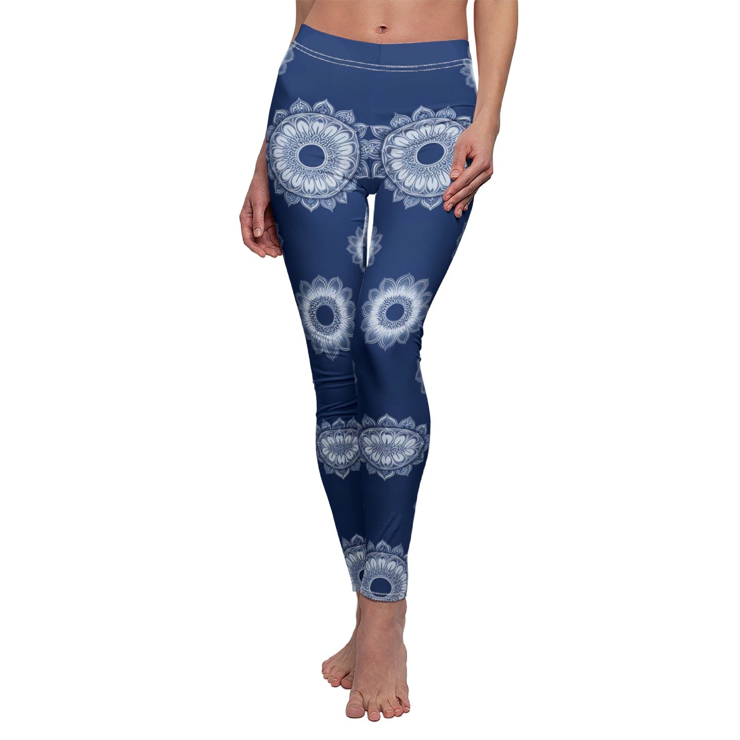 Legging "Bleu Mandala" - Esprit Zen