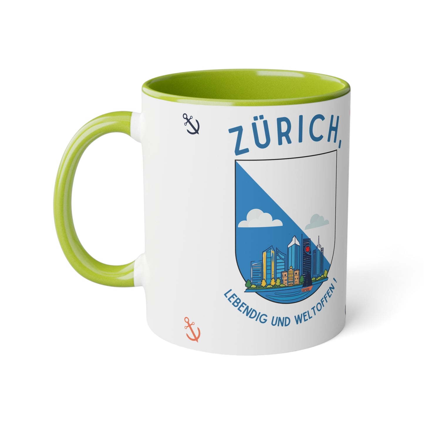 Mug "L'Énergie de Zurich" - La Vibe d'une Métropole Ouverte (325ml)