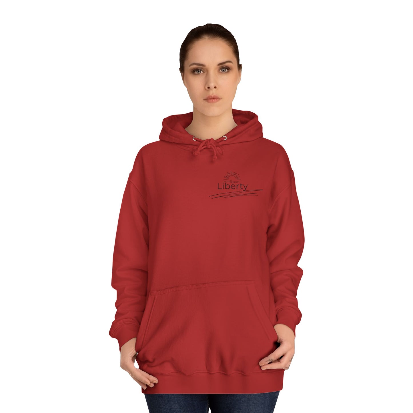 Hoodie unisexe "Liberty College"