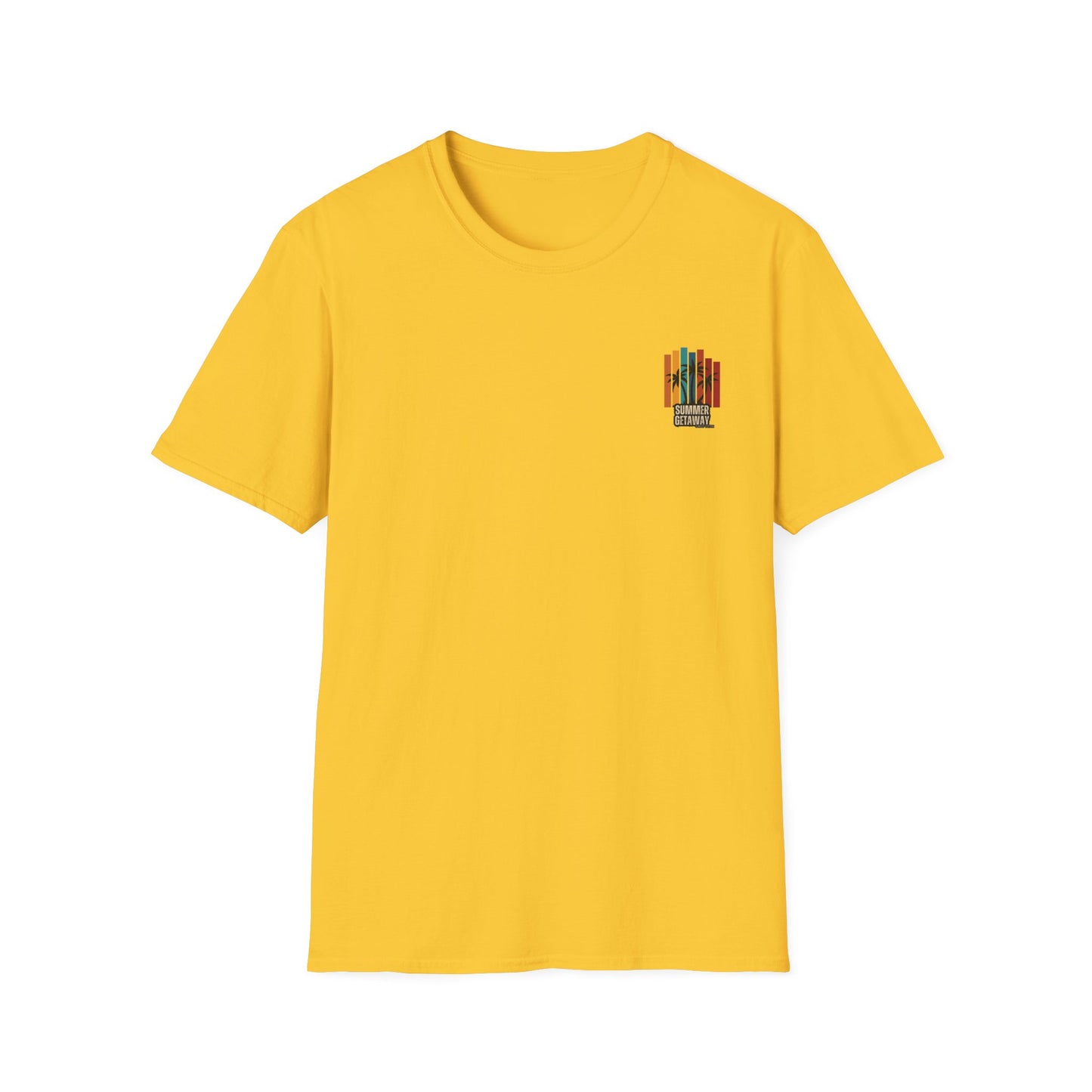 T-Shirt graphique tropical 'Summer Getaway'