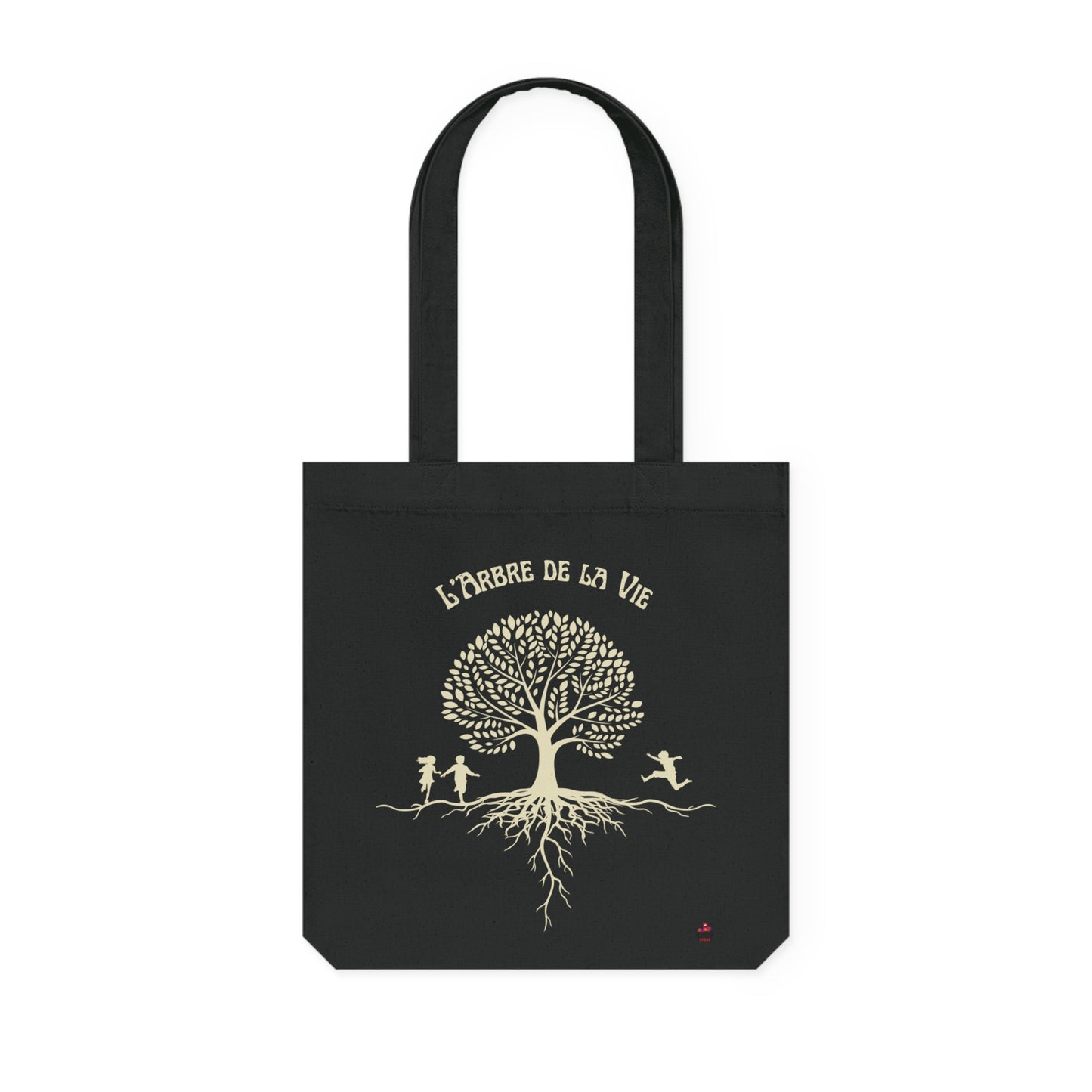 Tote Bag tissé "L'Arbre de la Vie" - Racines, croissance et avenir (Éco-Responsable)