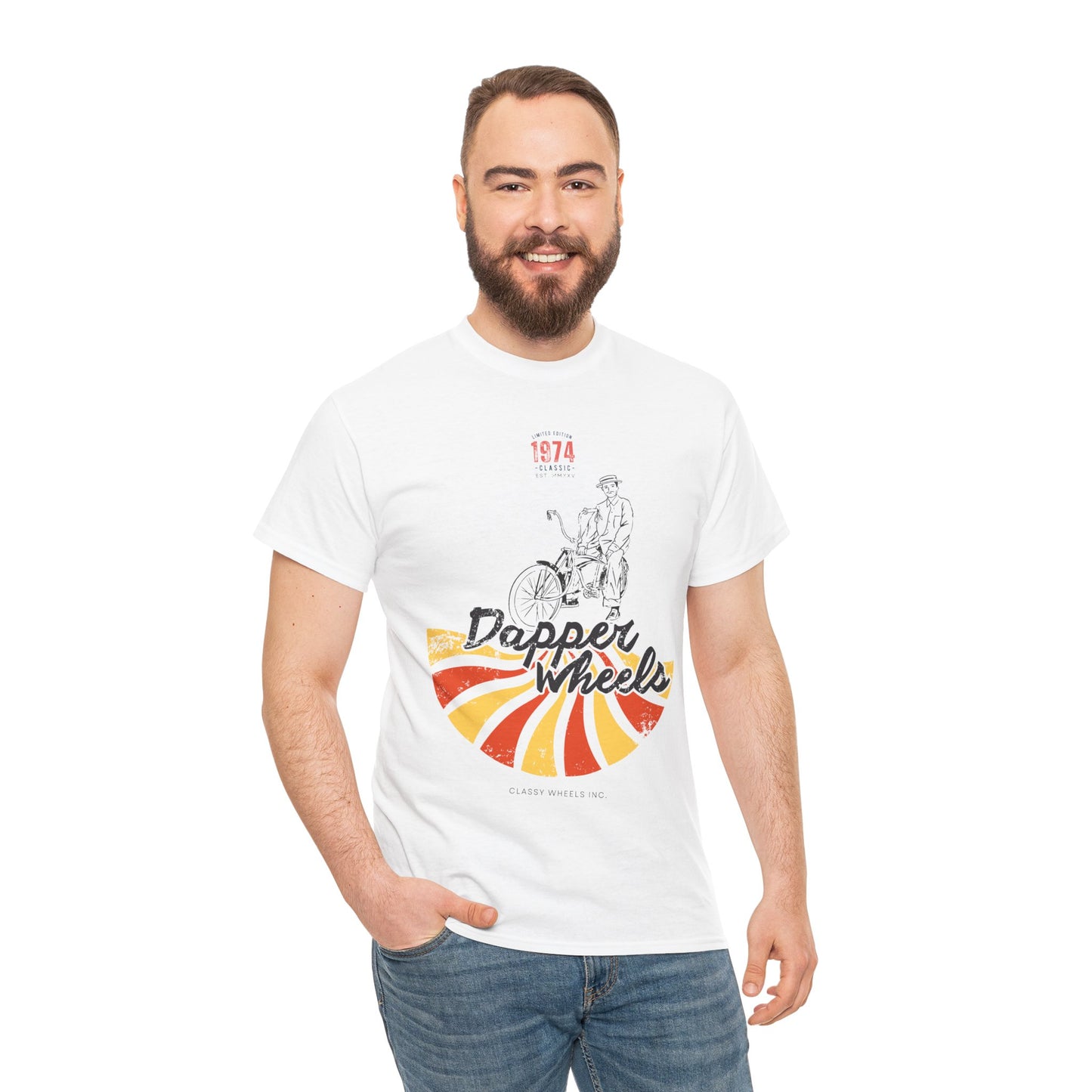 T-Shirt "Dapper Wheels" - Vintage Ride
