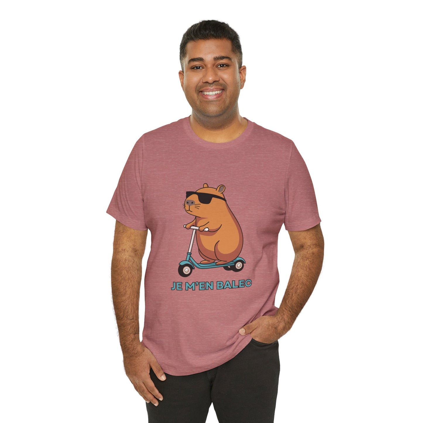T-Shirt "Cool Hamster" - Humour et attitude