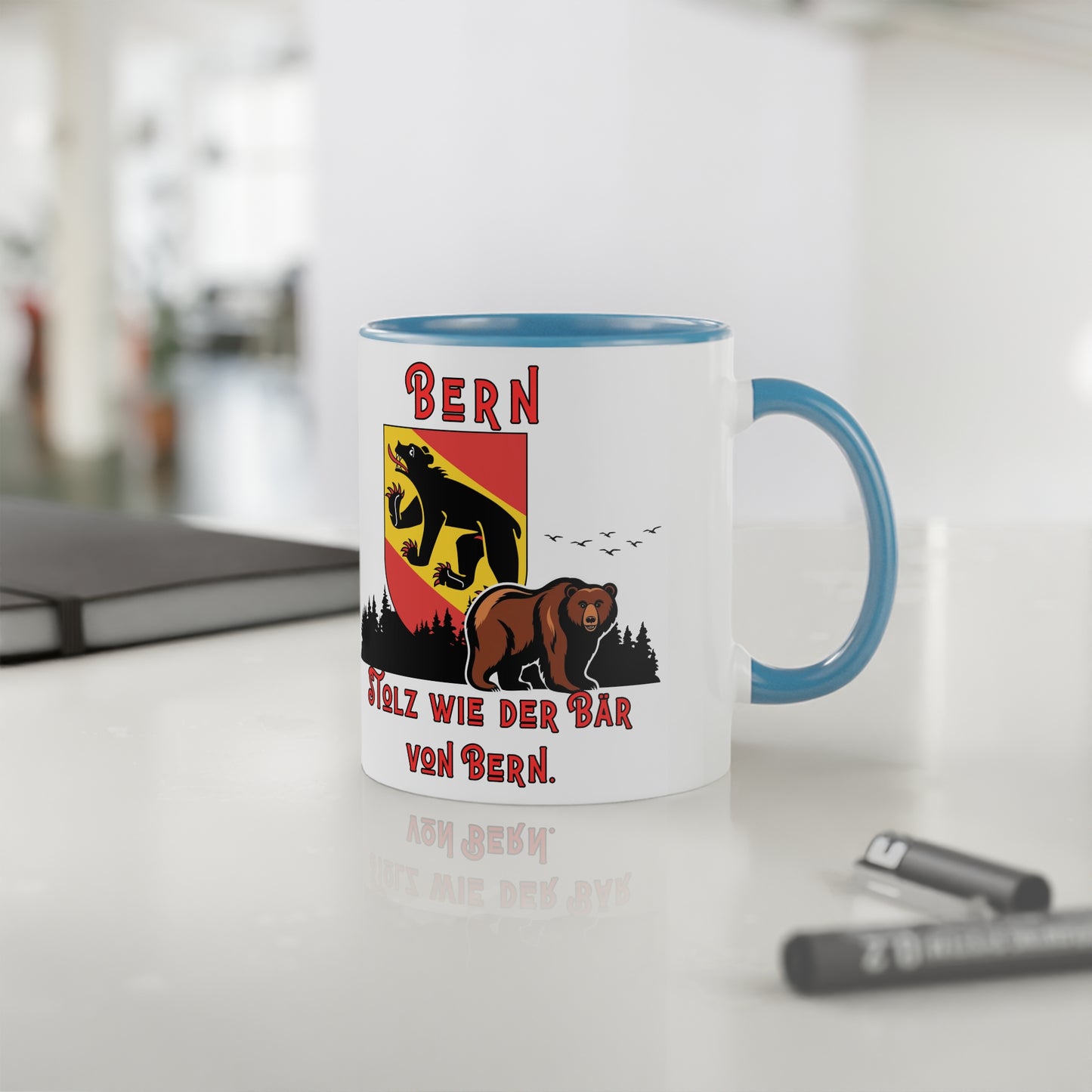Mug "Fierté Bernoise !" - La Force de l'Ours Capital