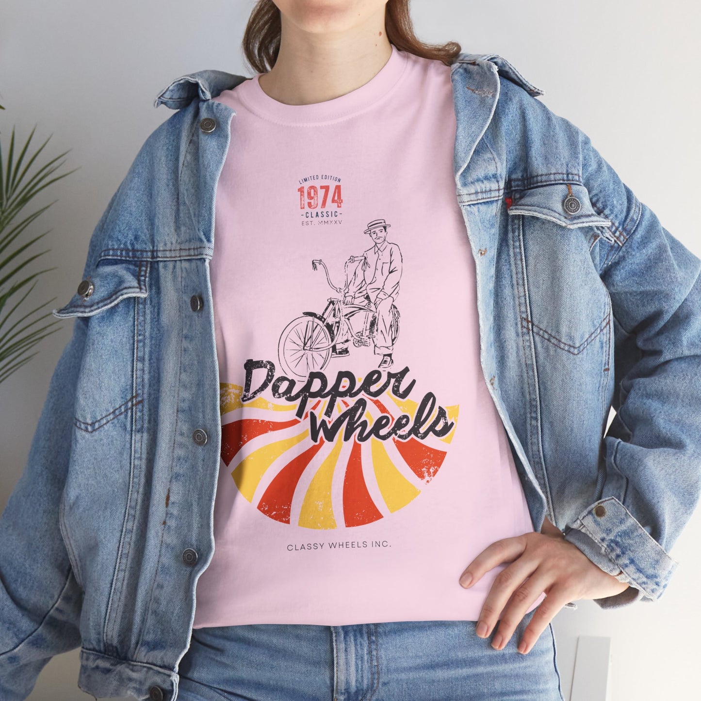 T-Shirt "Dapper Wheels" - Vintage Ride