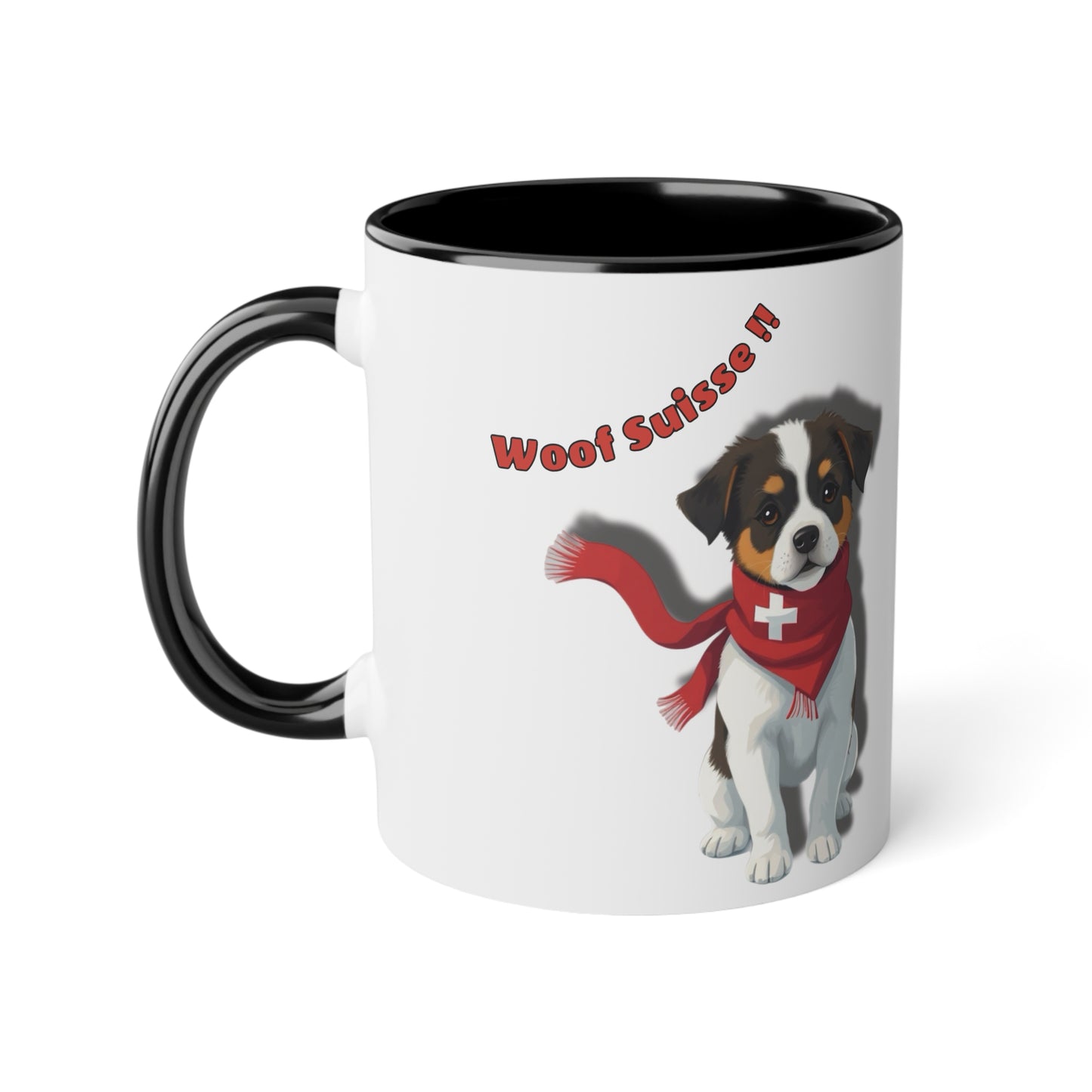 Mug "Woof Suisse!" - Un Aboiement Helvétique ! (325ml)