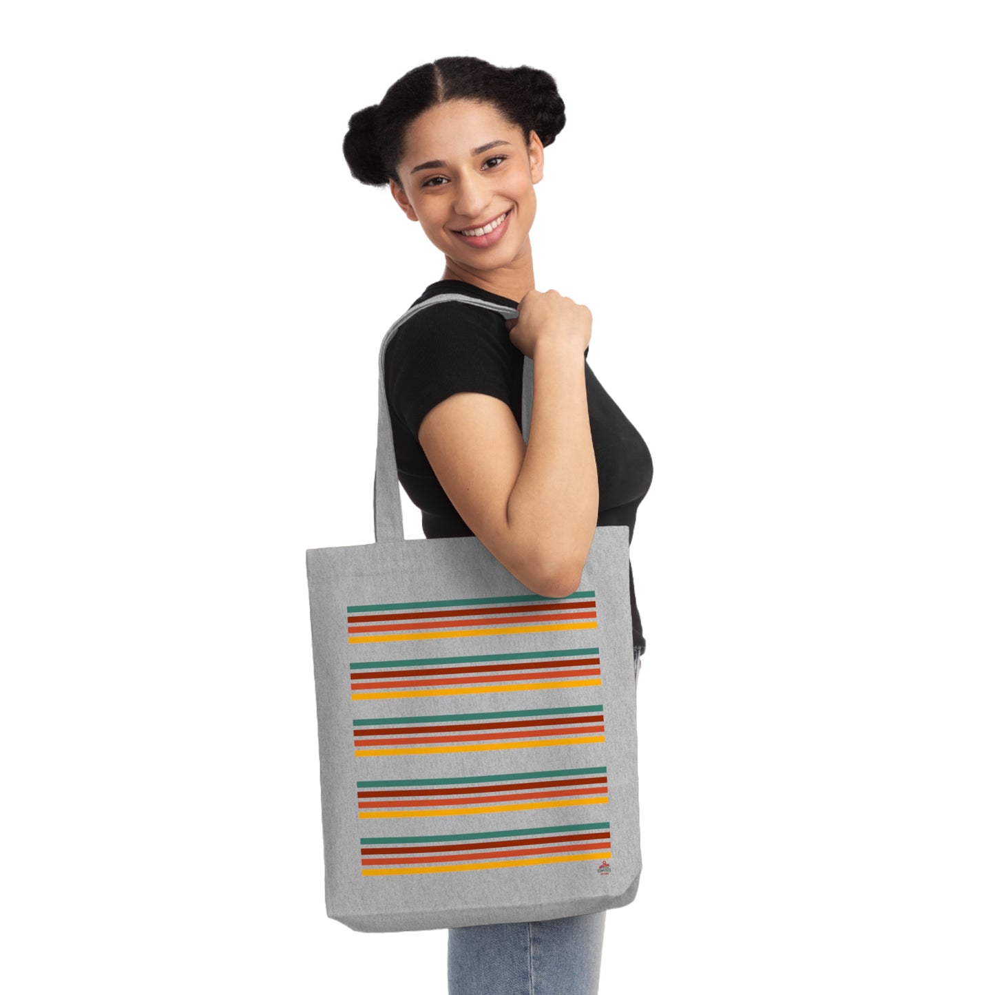 Tote Bag "Stripes Vintage" (Éco-Responsable)