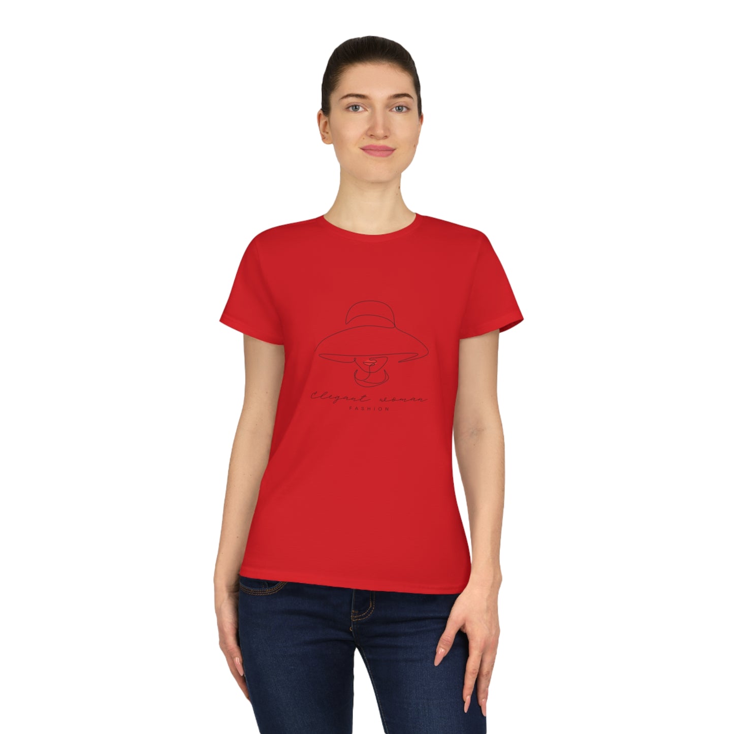 Elegantes Sommer Damen T-Shirt "Elegant Woman"