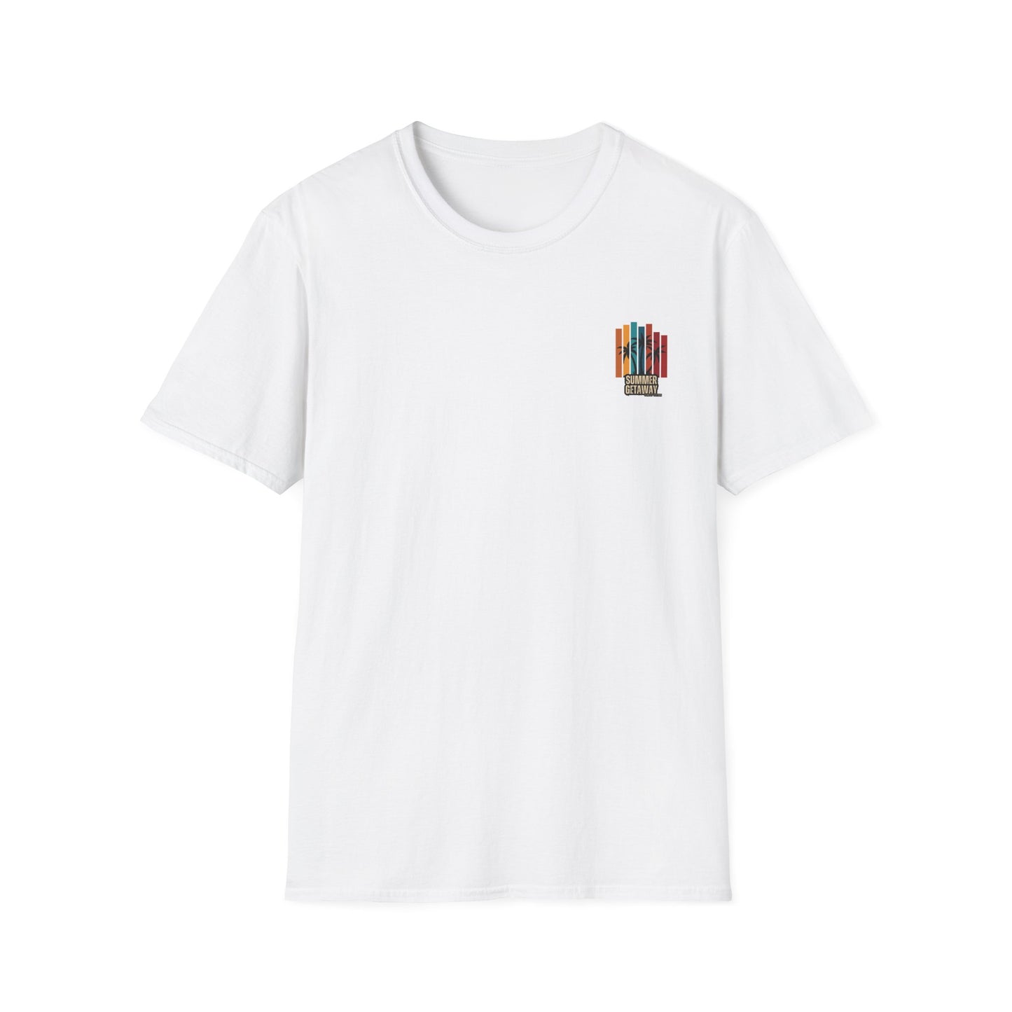 T-Shirt graphique tropical 'Summer Getaway'