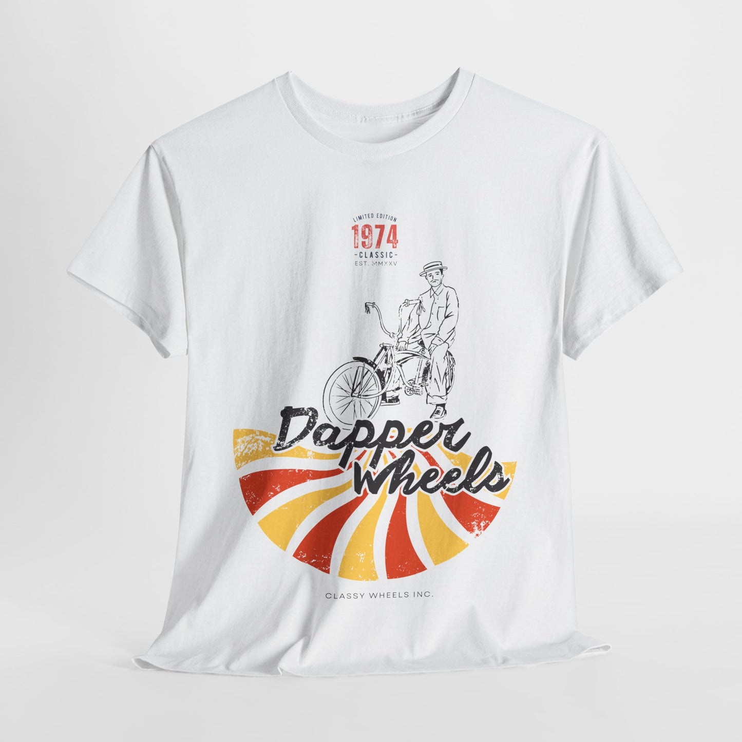 T-Shirt "Dapper Wheels" - Vintage Ride