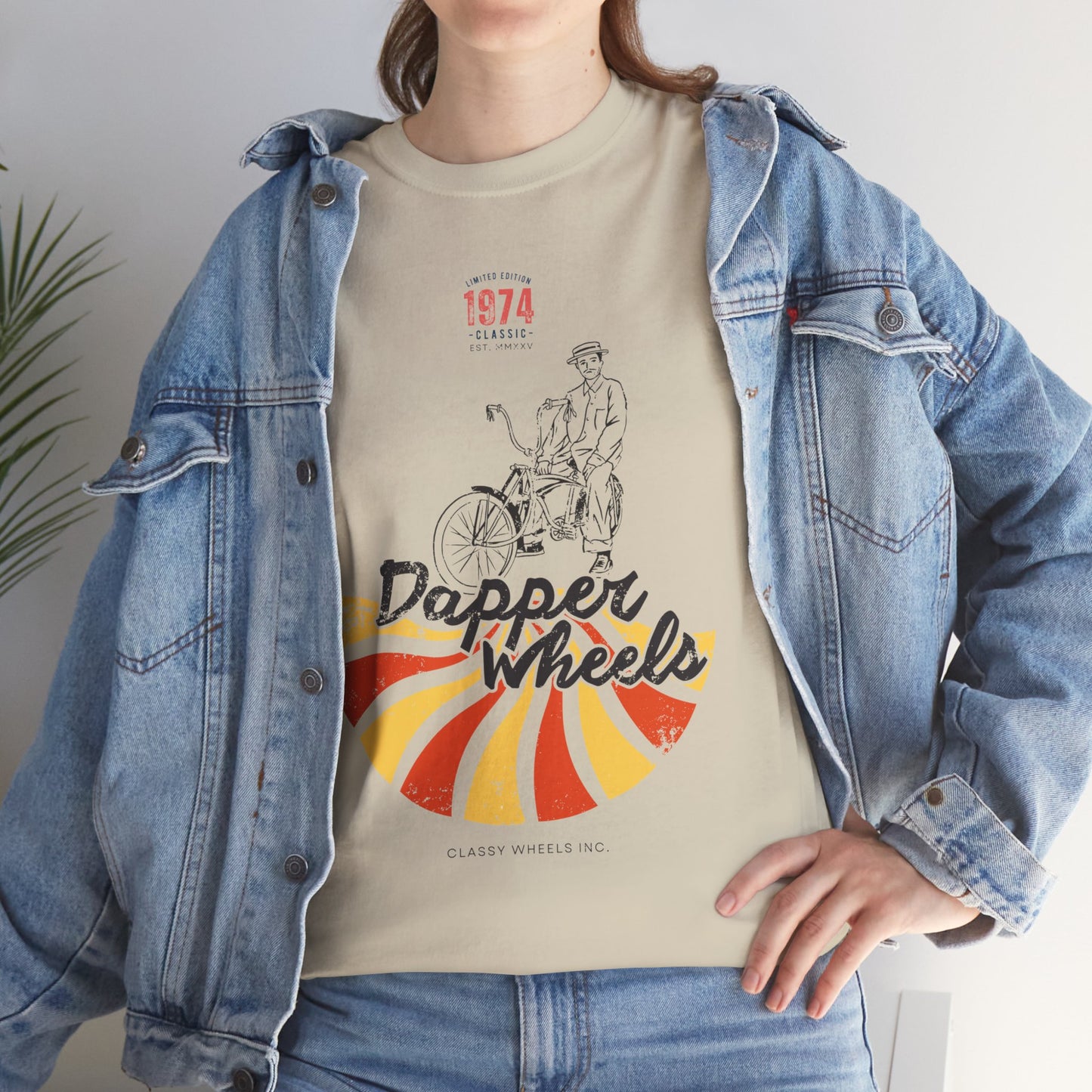 T-Shirt "Dapper Wheels" - Vintage Ride