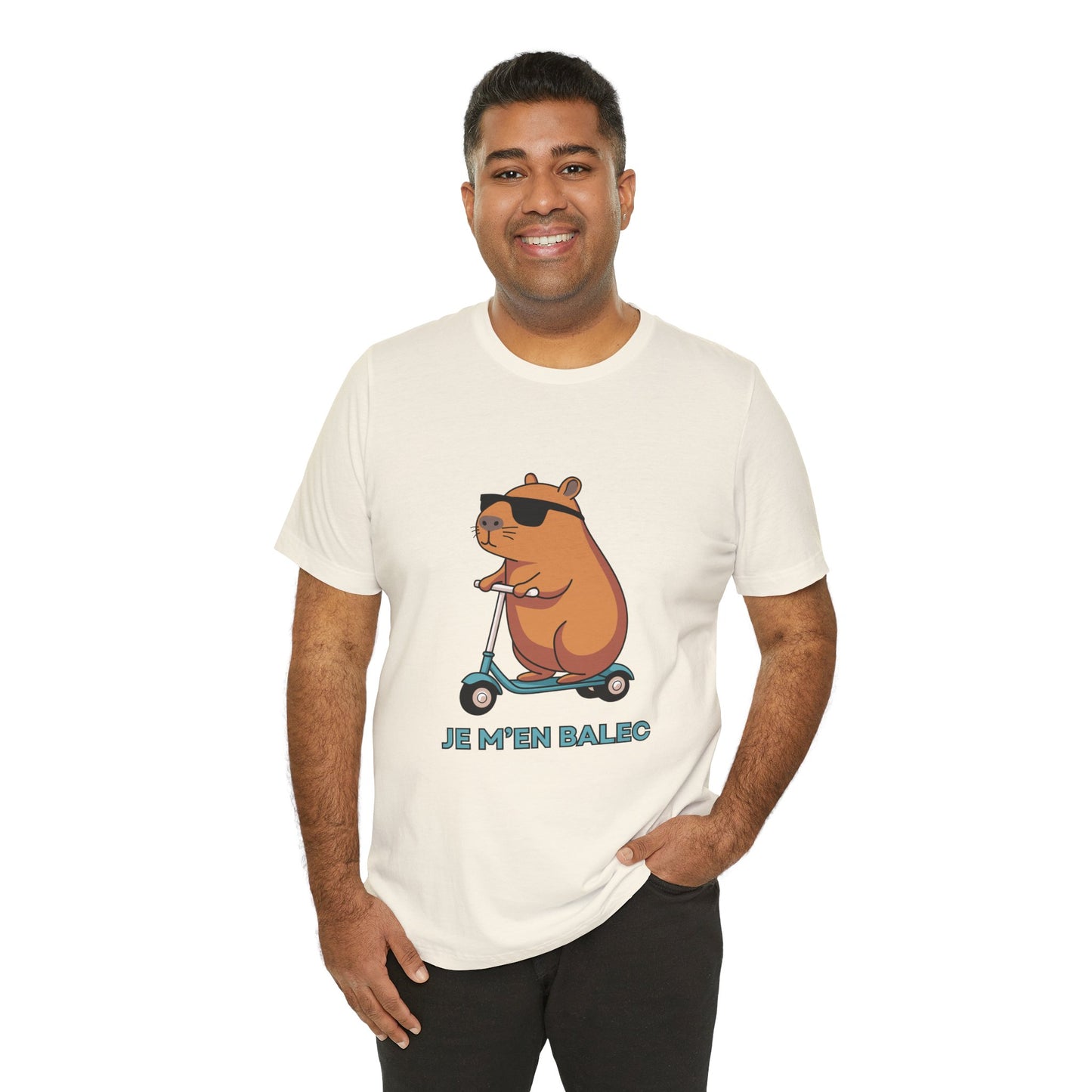 T-Shirt "Cool Hamster" - Humour et attitude