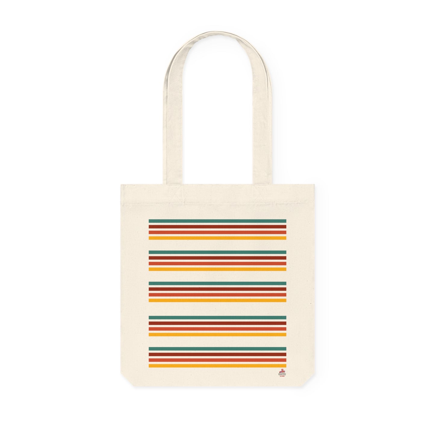 Tote Bag "Stripes Vintage" (Éco-Responsable)