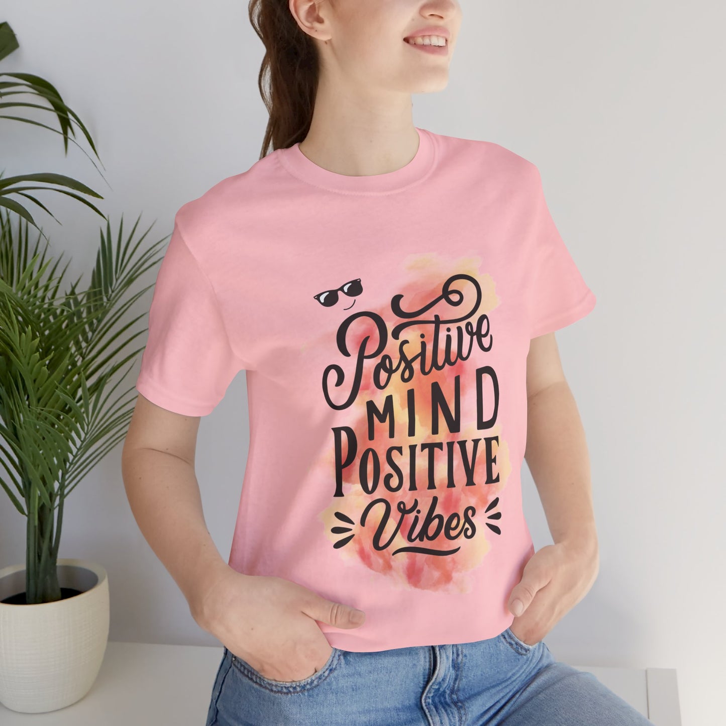 T-shirt unisexe "PositiveMind, Positive Vibes" !
