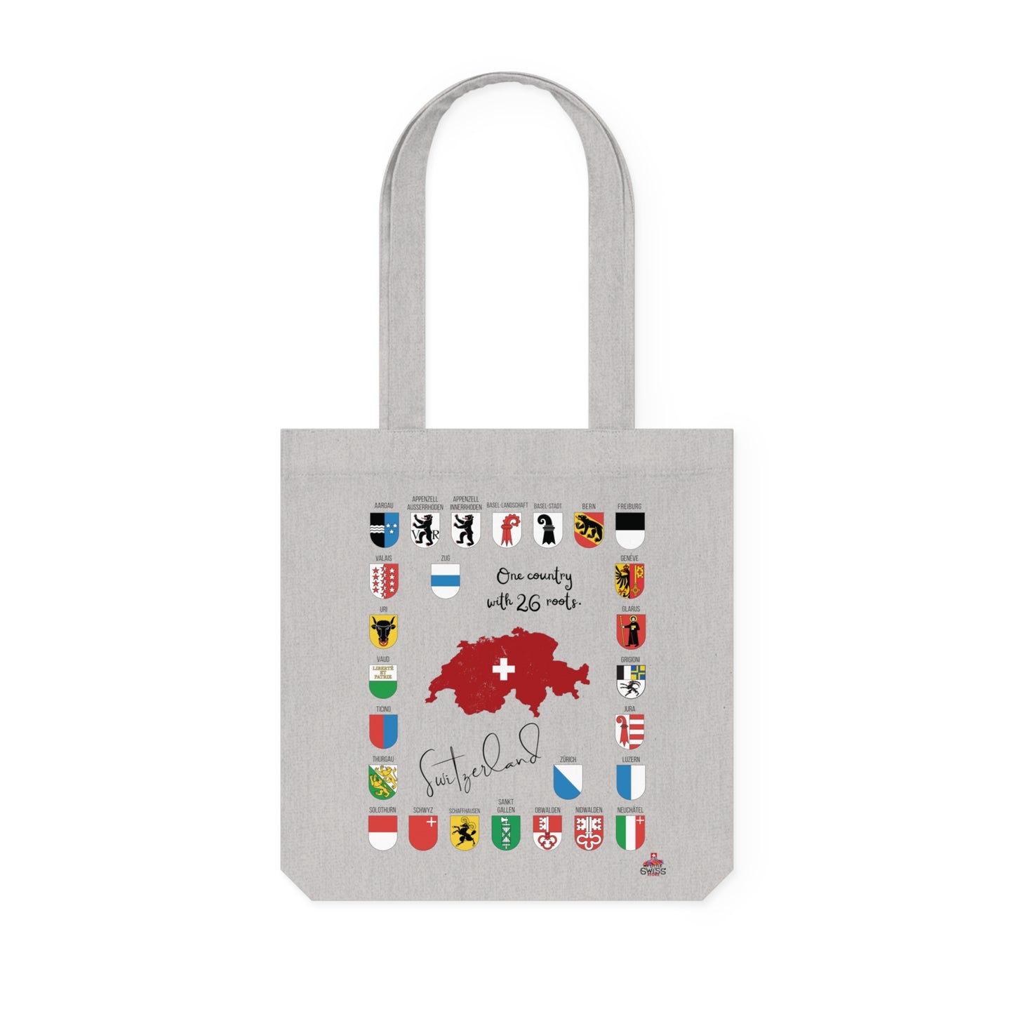 Tote Bag tissé Patrimoine Suisse (Éco-Responsable)