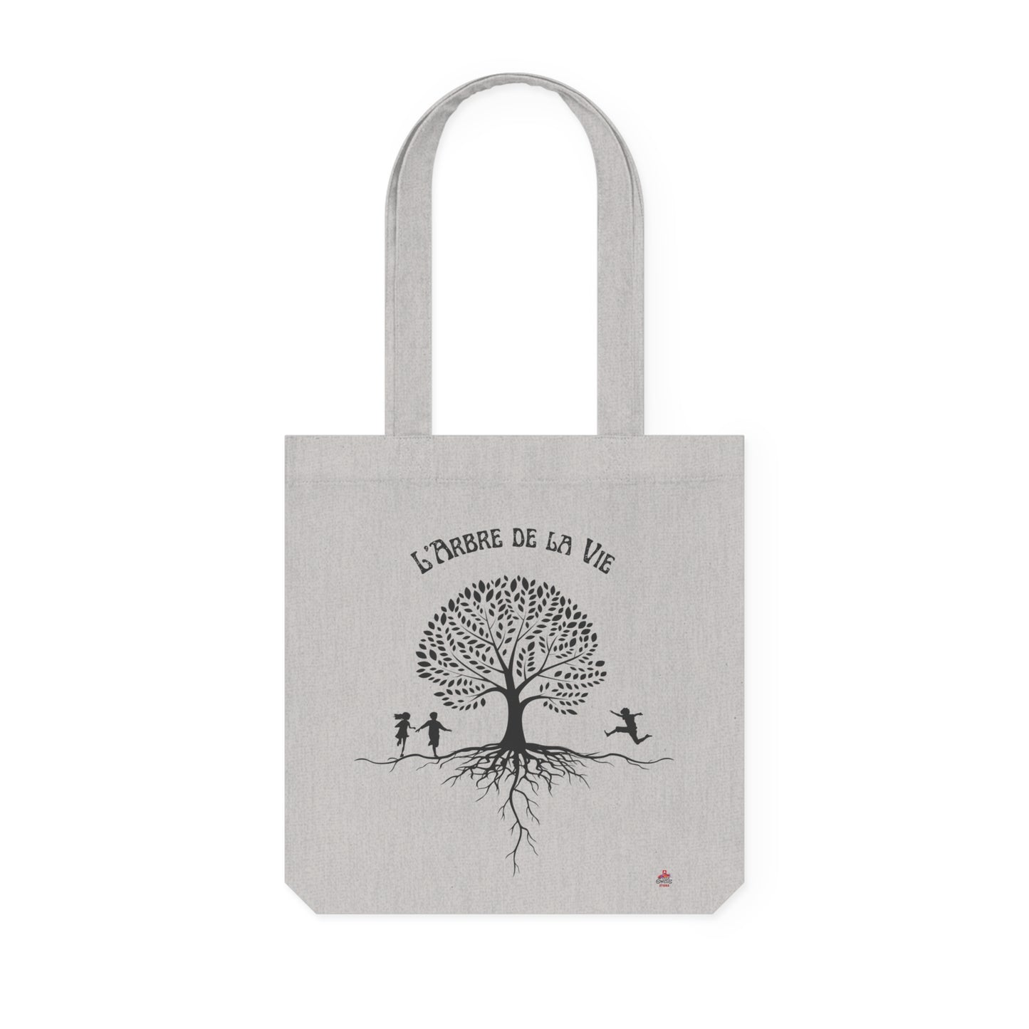 Tote Bag tissé "L'Arbre de la Vie" - Racines, croissance et avenir (Éco-Responsable)
