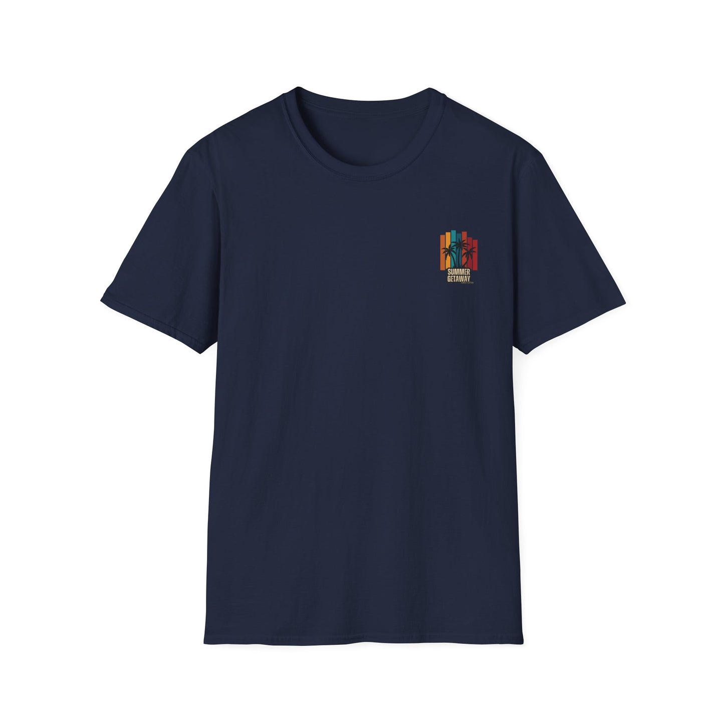 T-Shirt graphique tropical 'Summer Getaway'