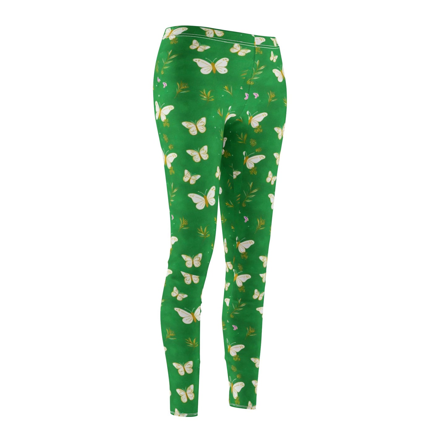 Legging "Papillons & Nature" - Fraîcheur Verte Pour Âme Légère