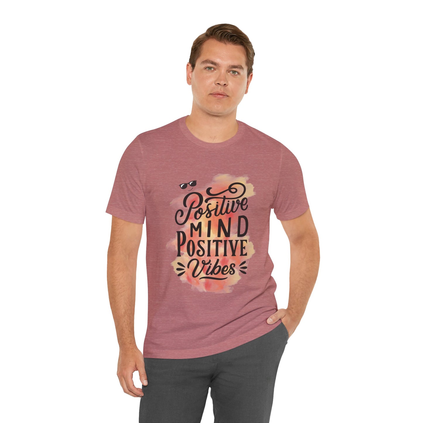 T-shirt unisexe "PositiveMind, Positive Vibes" !