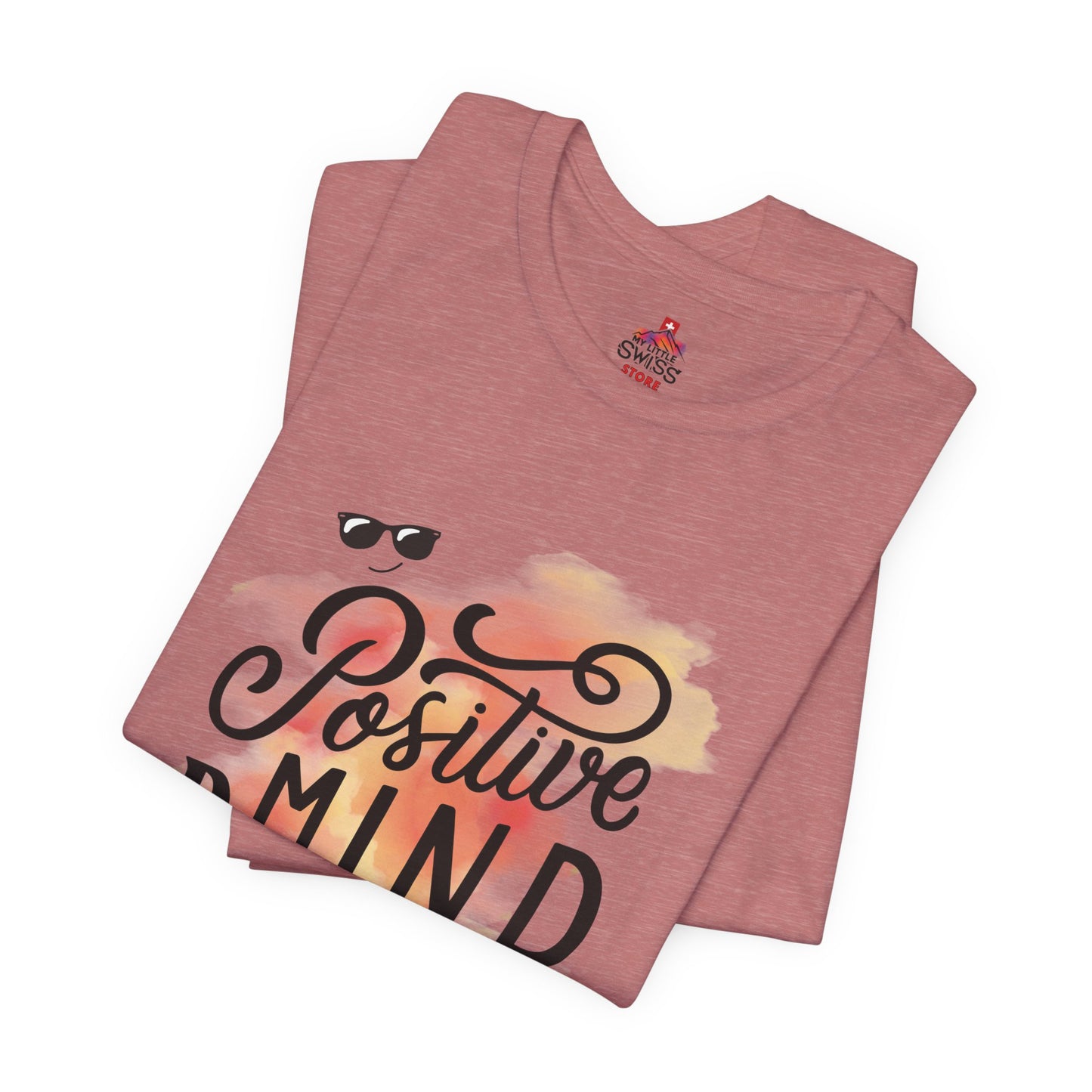 T-shirt unisexe "PositiveMind, Positive Vibes" !