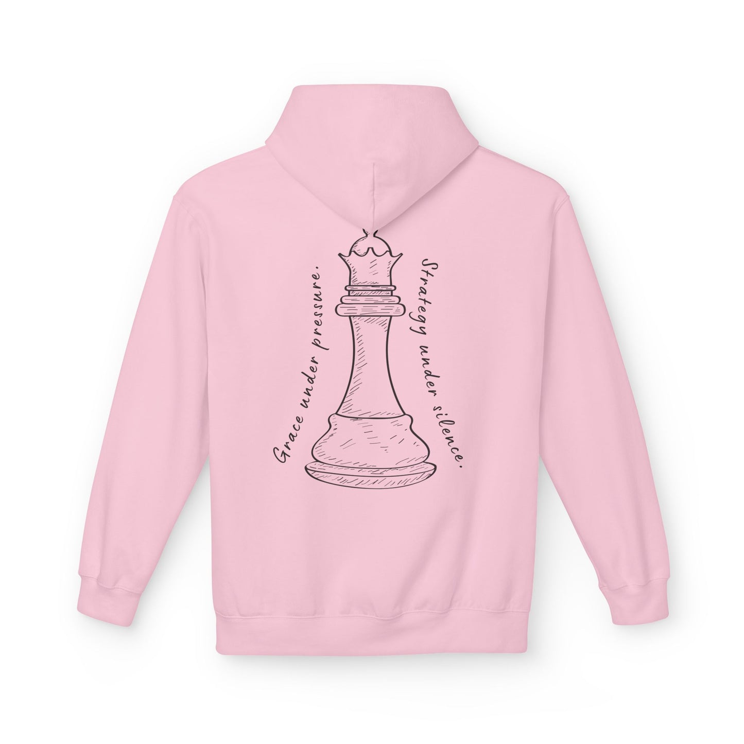 Hoodie Femme "Chess Queen" - Stratégie en Elégance