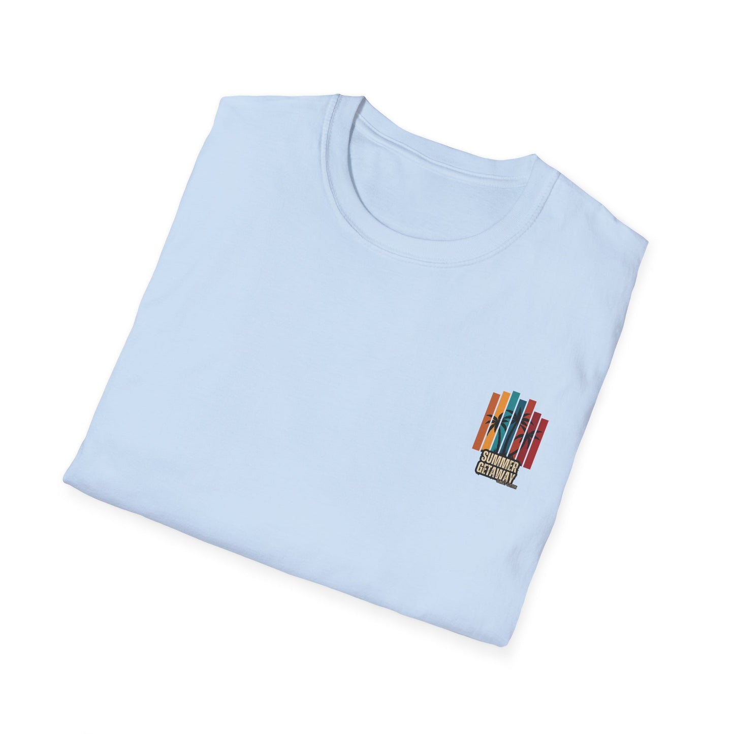 T-Shirt graphique tropical 'Summer Getaway'