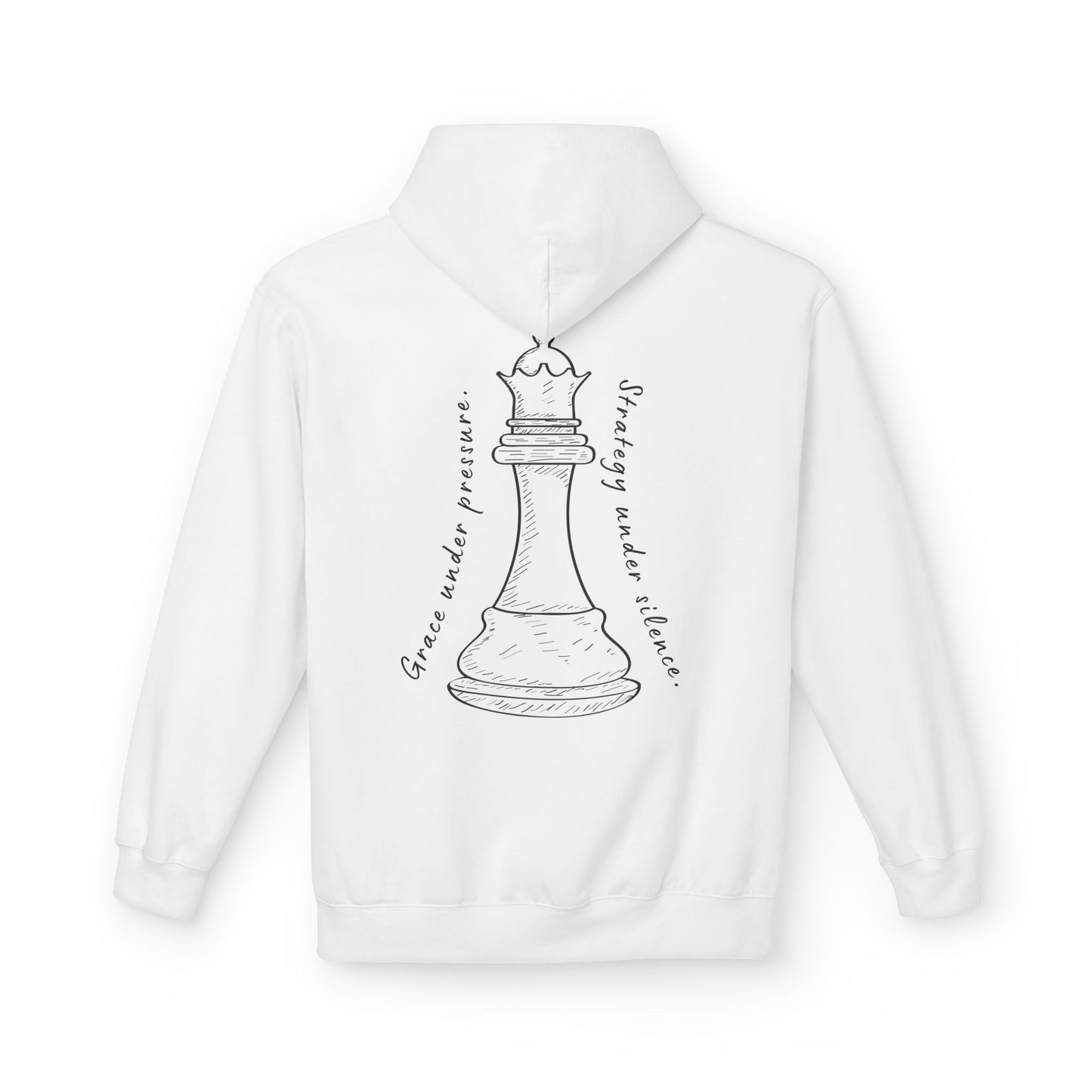 Hoodie Femme "Chess Queen" - Stratégie en Elégance