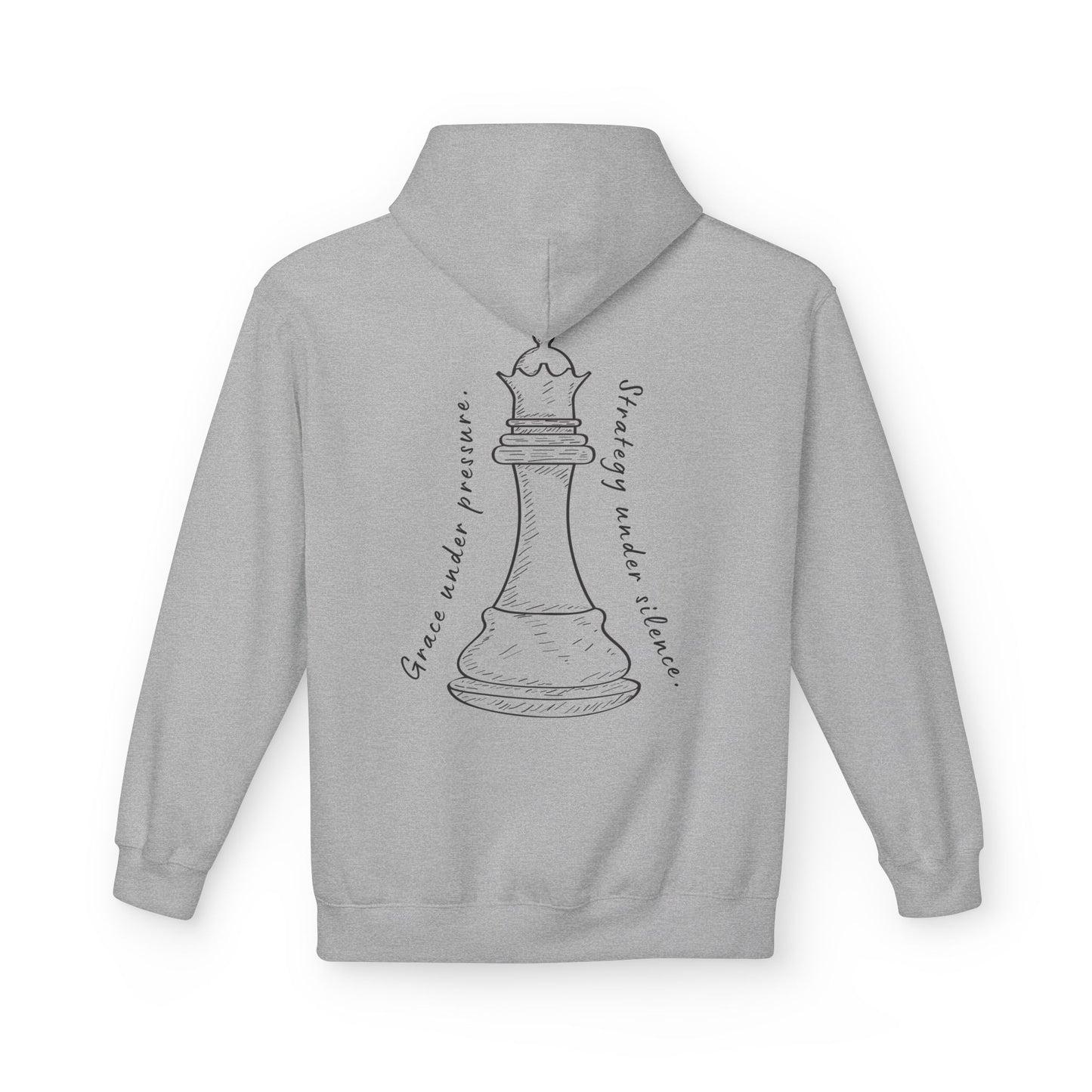 Hoodie Femme "Chess Queen" - Stratégie en Elégance